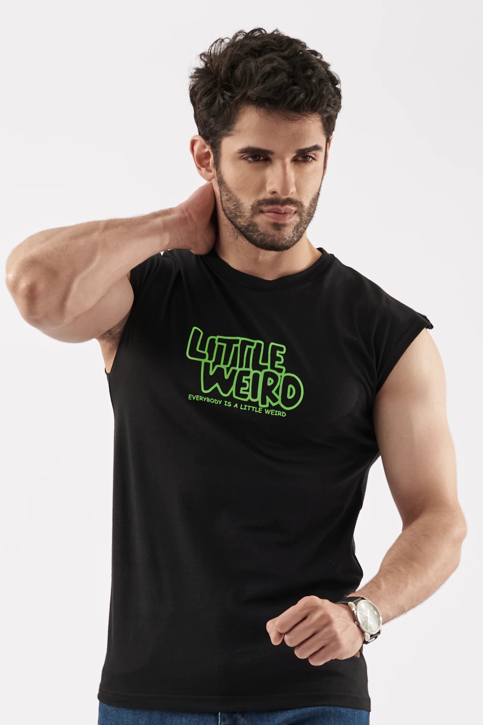 Men's Sleeveless T-Shirt Black