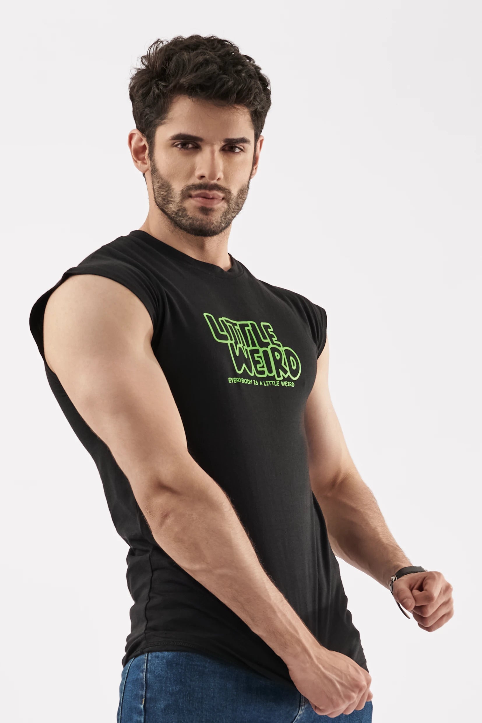 Men's Sleeveless T-Shirt Black