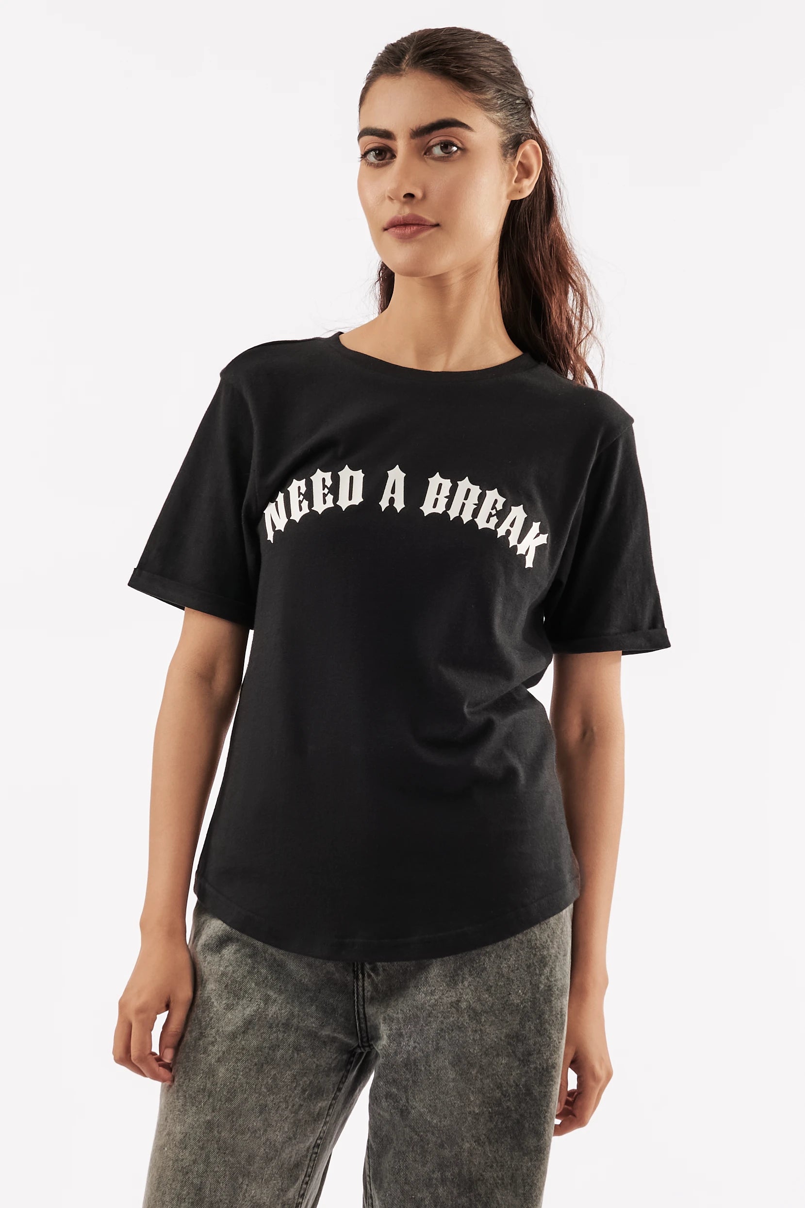 Women's Vacation Vibes T-Shirt Black