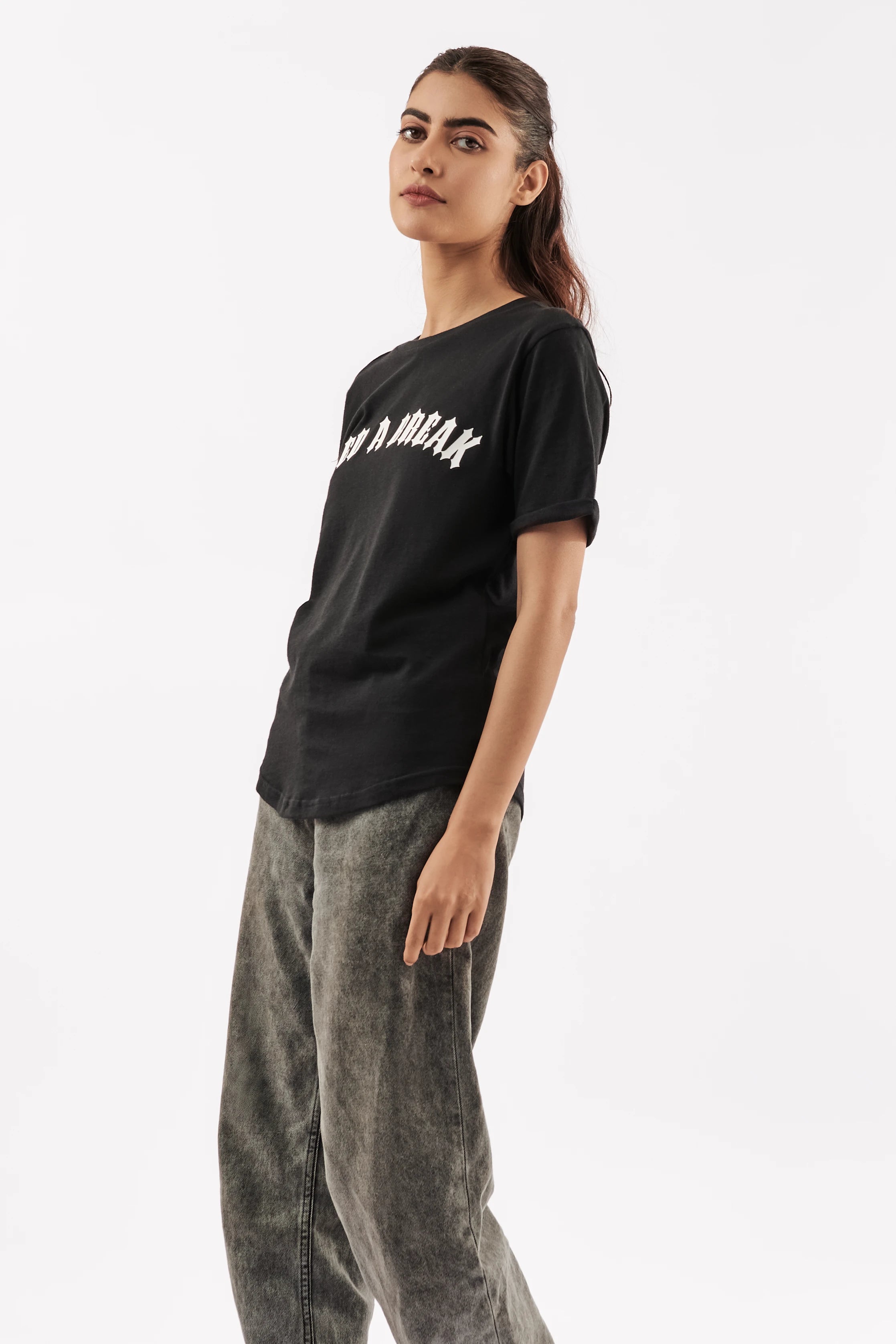 Women's Vacation Vibes T-Shirt Black