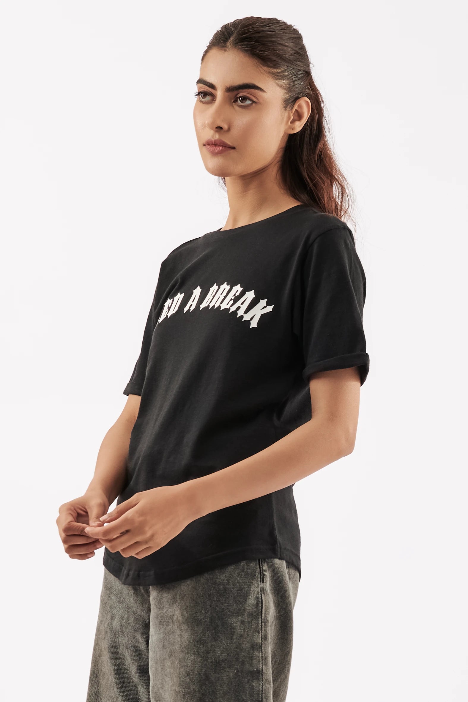 Women's Vacation Vibes T-Shirt Black