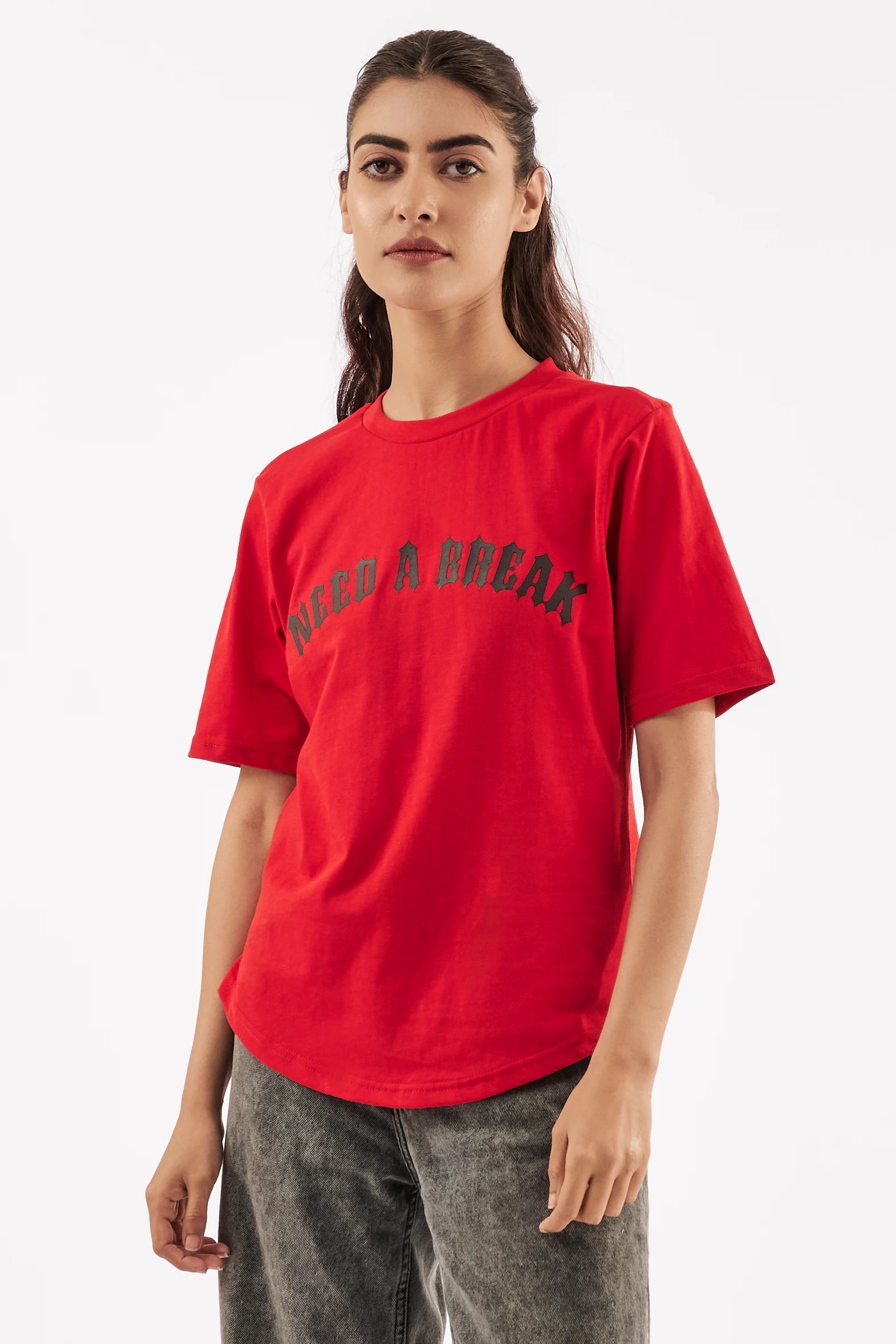 Women's Vacation Vibes T-Shirt Red