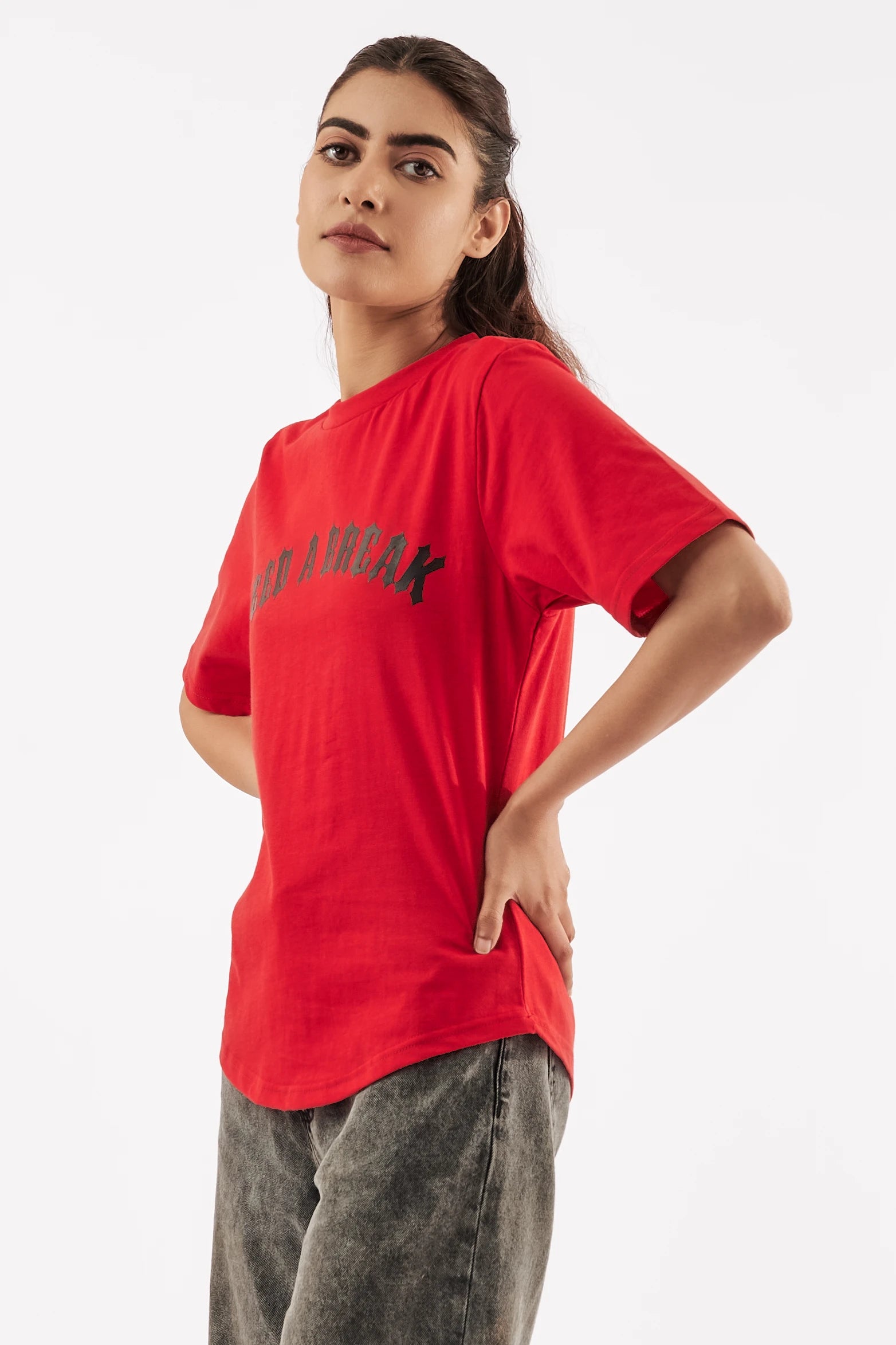 Women's Vacation Vibes T-Shirt Red