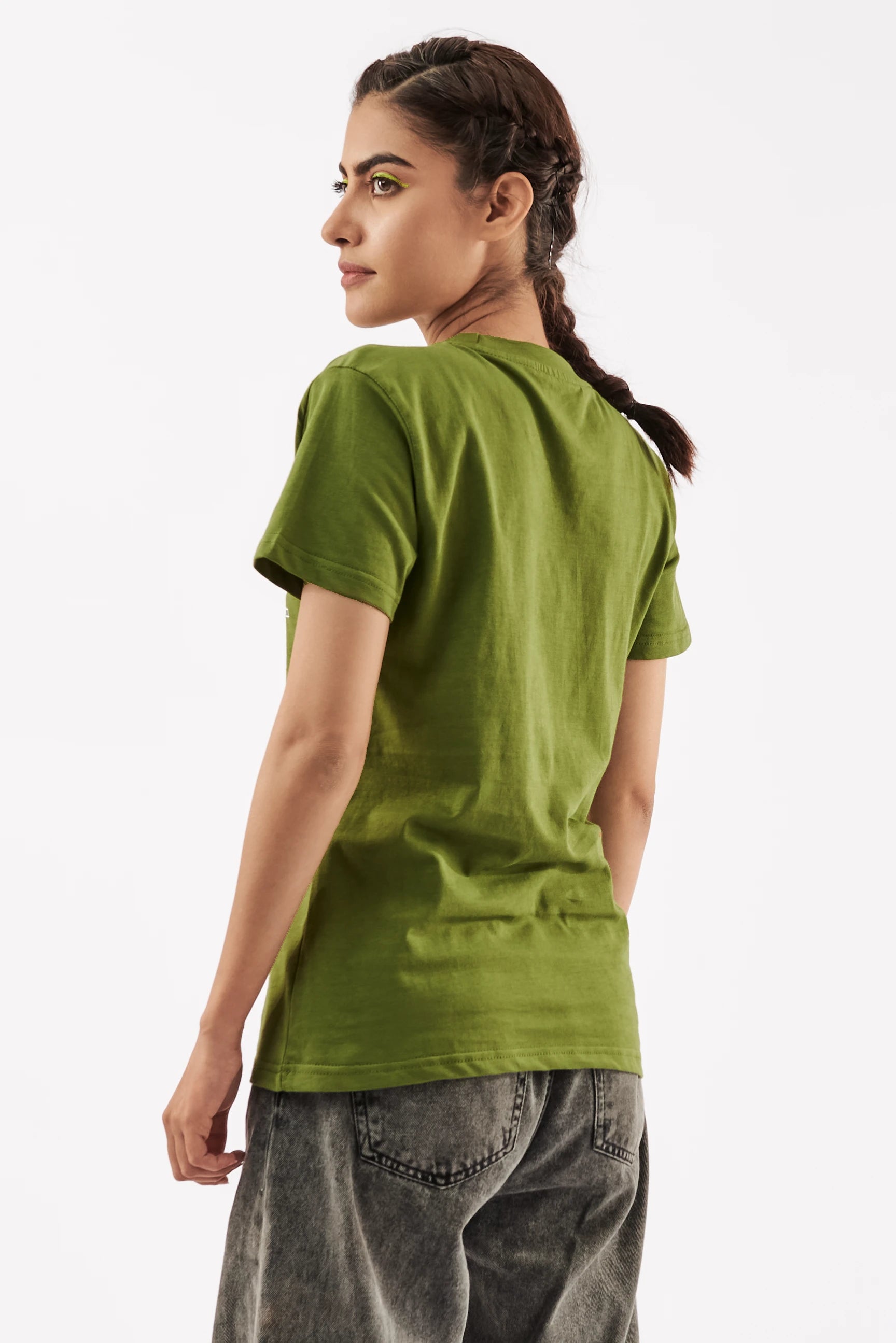 Women's Empowering T-Shirt Olive Green