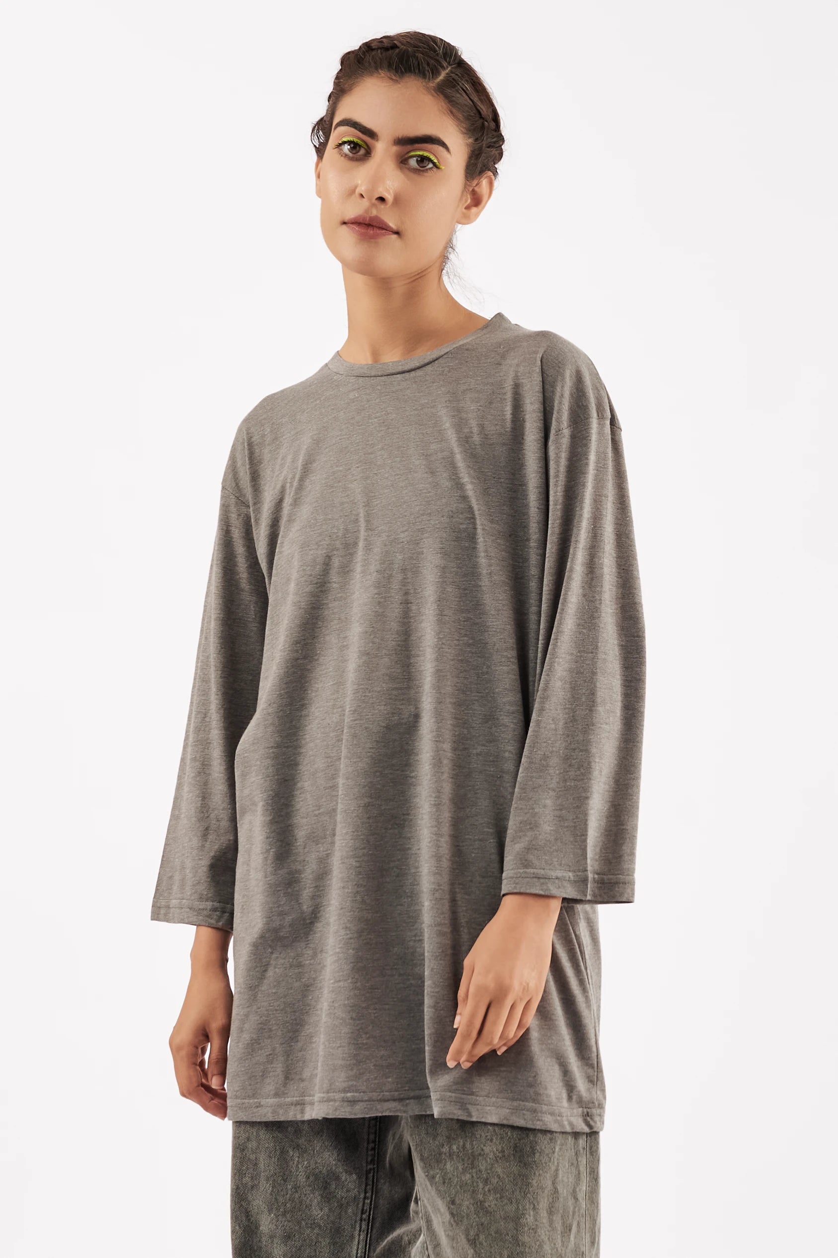 Women's Essential Oversized T-Shirt H.Grey