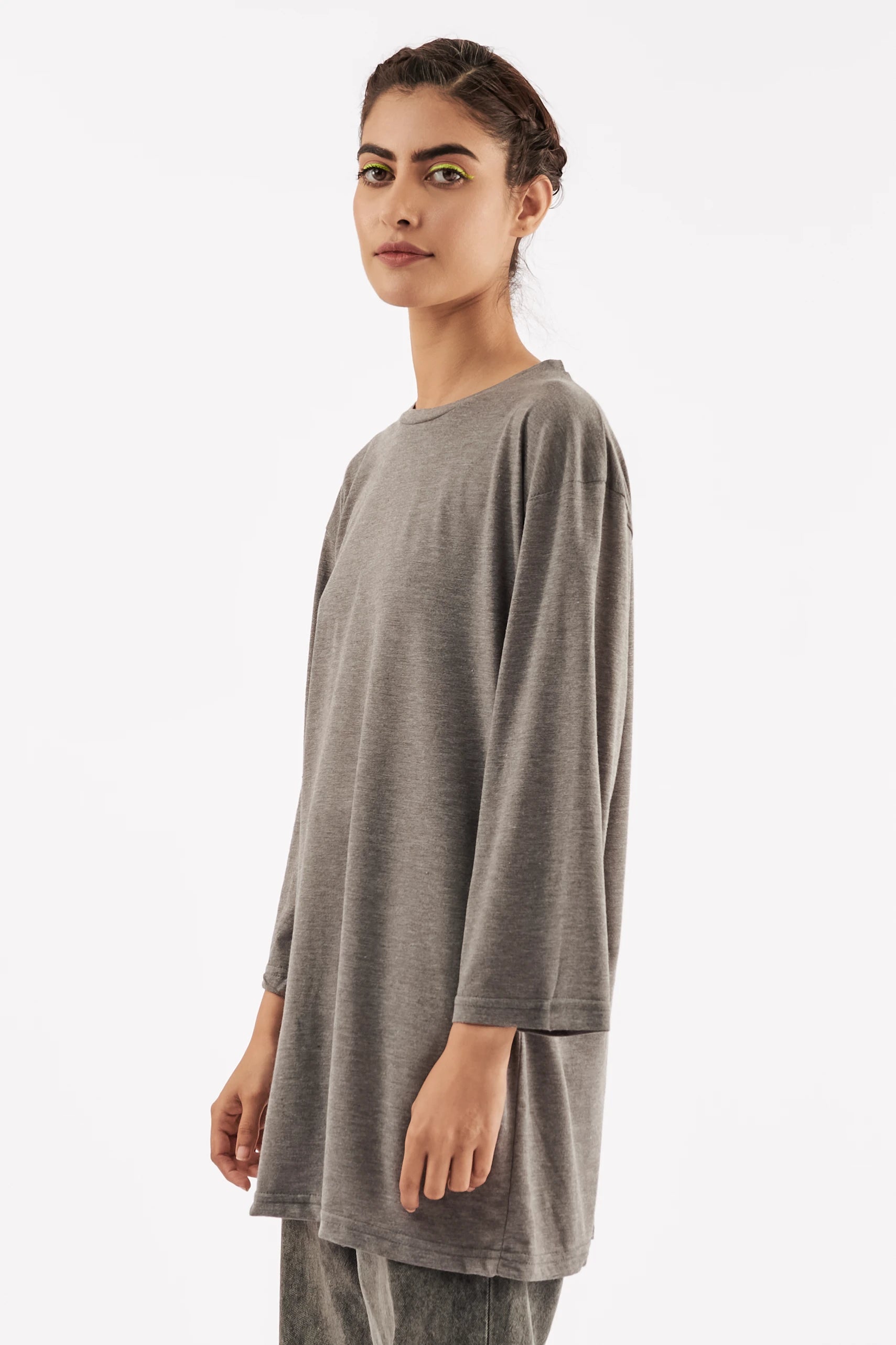 Women's Essential Oversized T-Shirt H.Grey