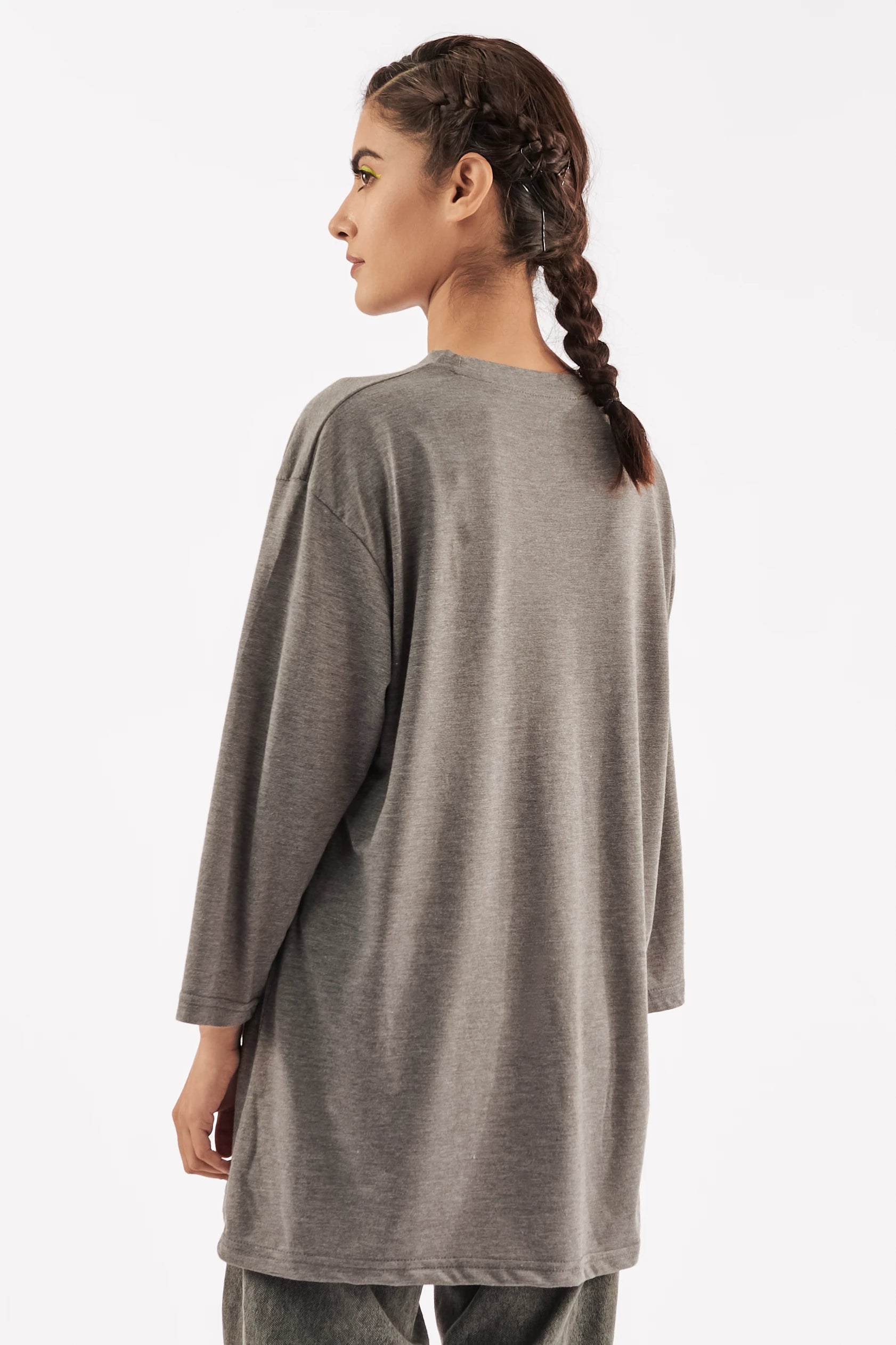Women's Essential Oversized T-Shirt H.Grey