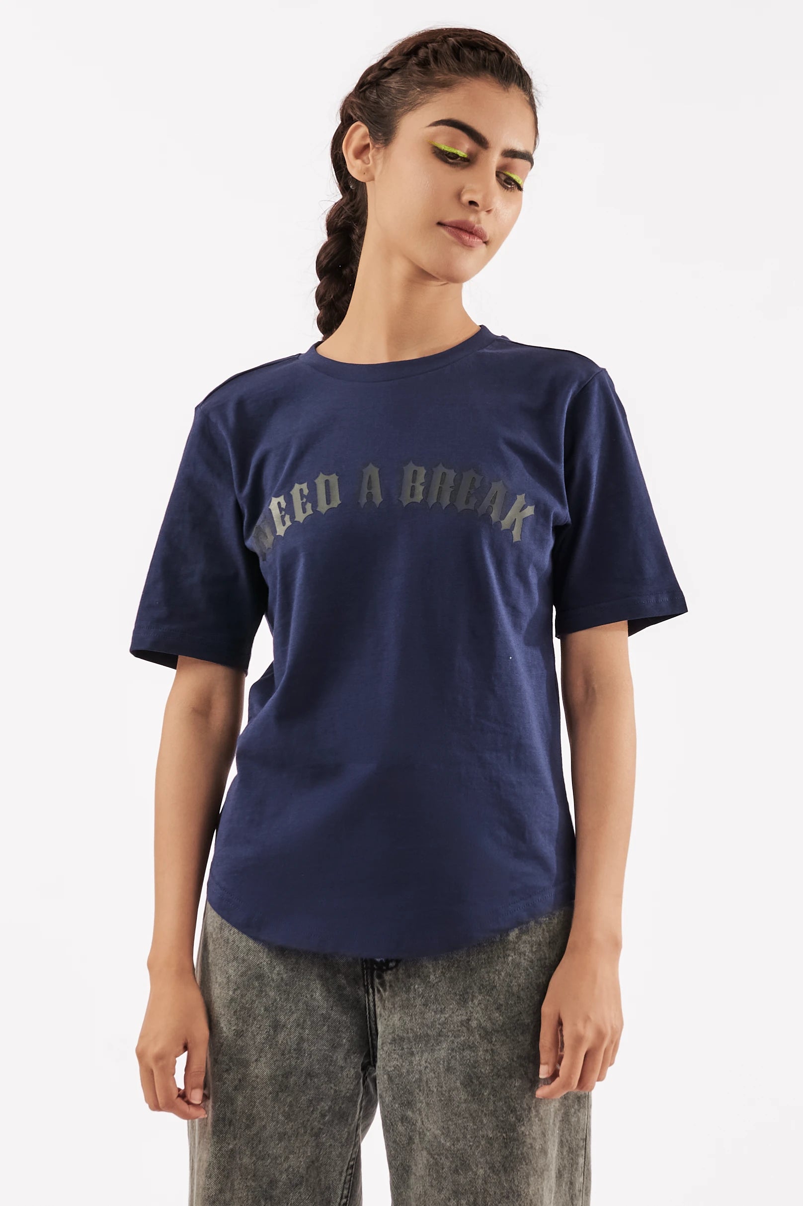 Women's Vacation Vibes T-Shirt Navy