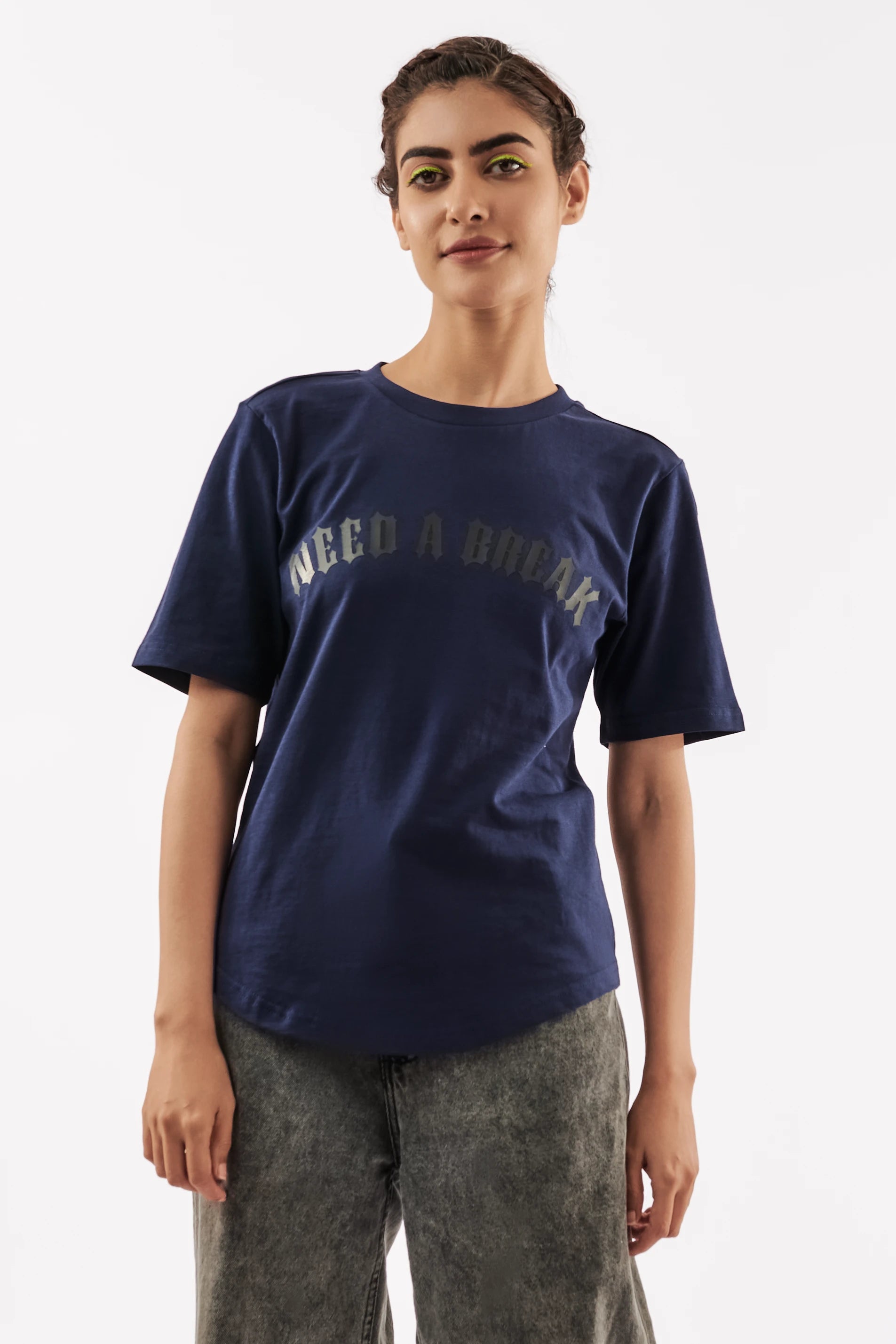 Women's Vacation Vibes T-Shirt Navy