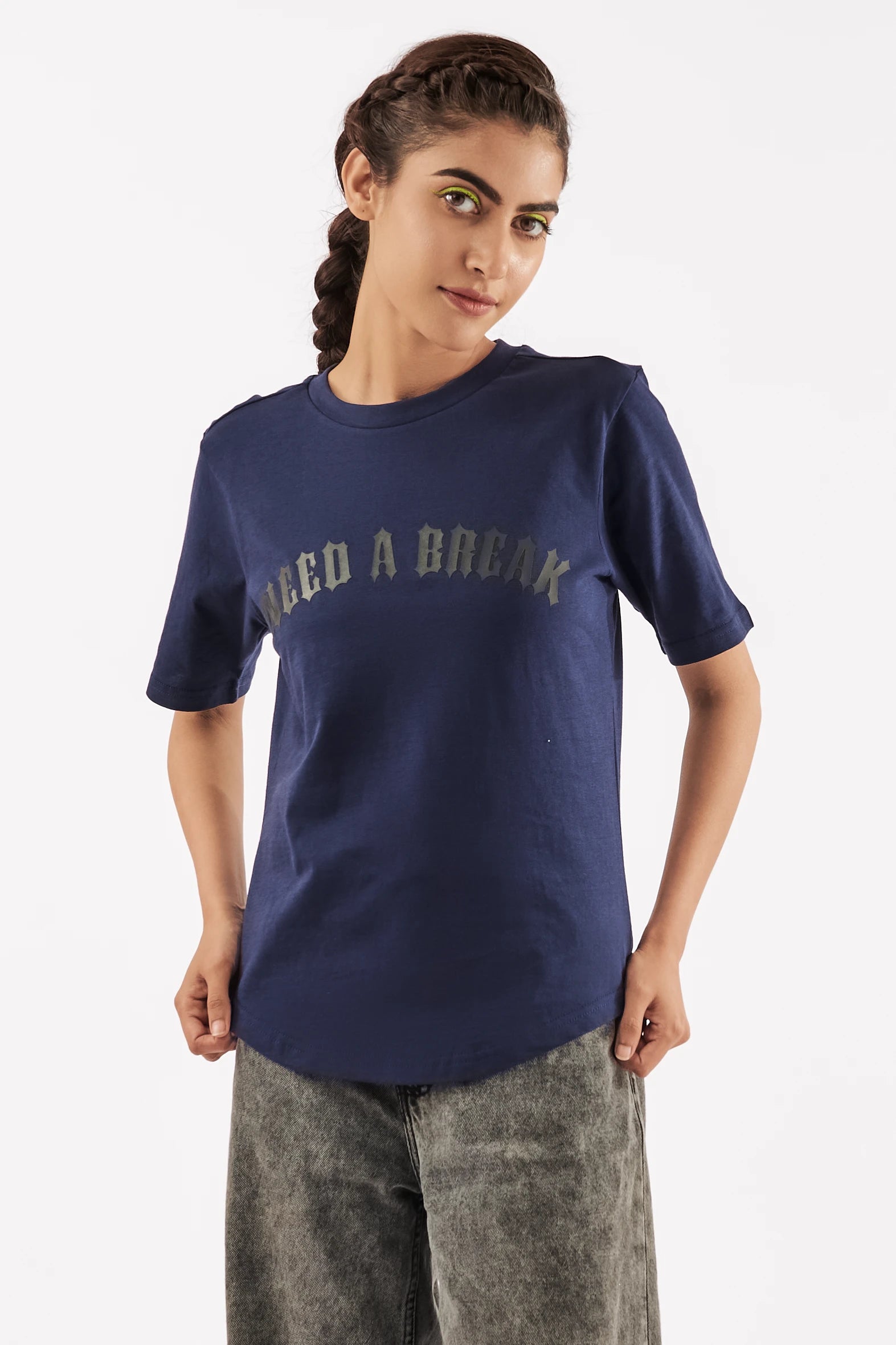Women's Vacation Vibes T-Shirt Navy