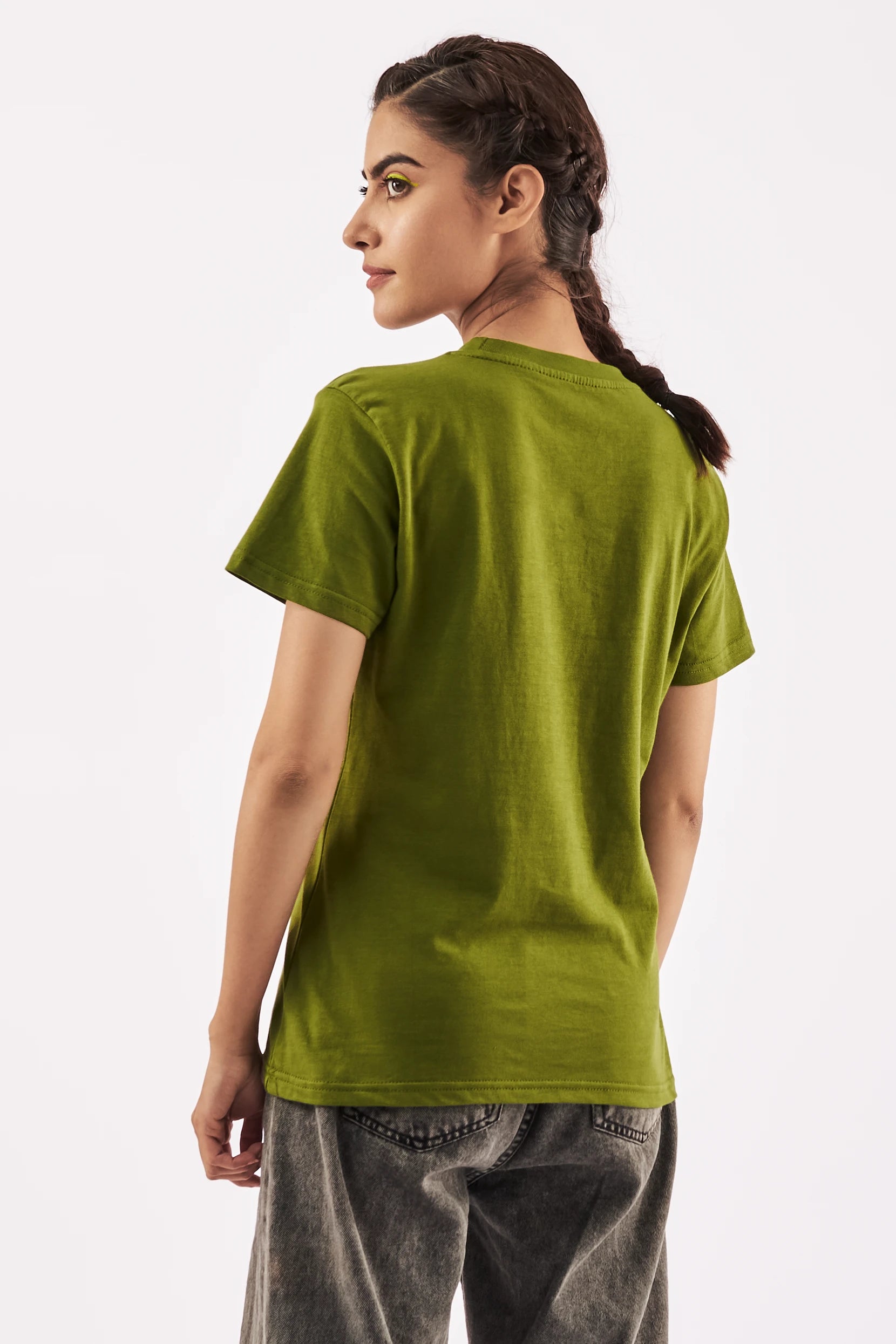 Women's Empowering T-Shirt Olive Green