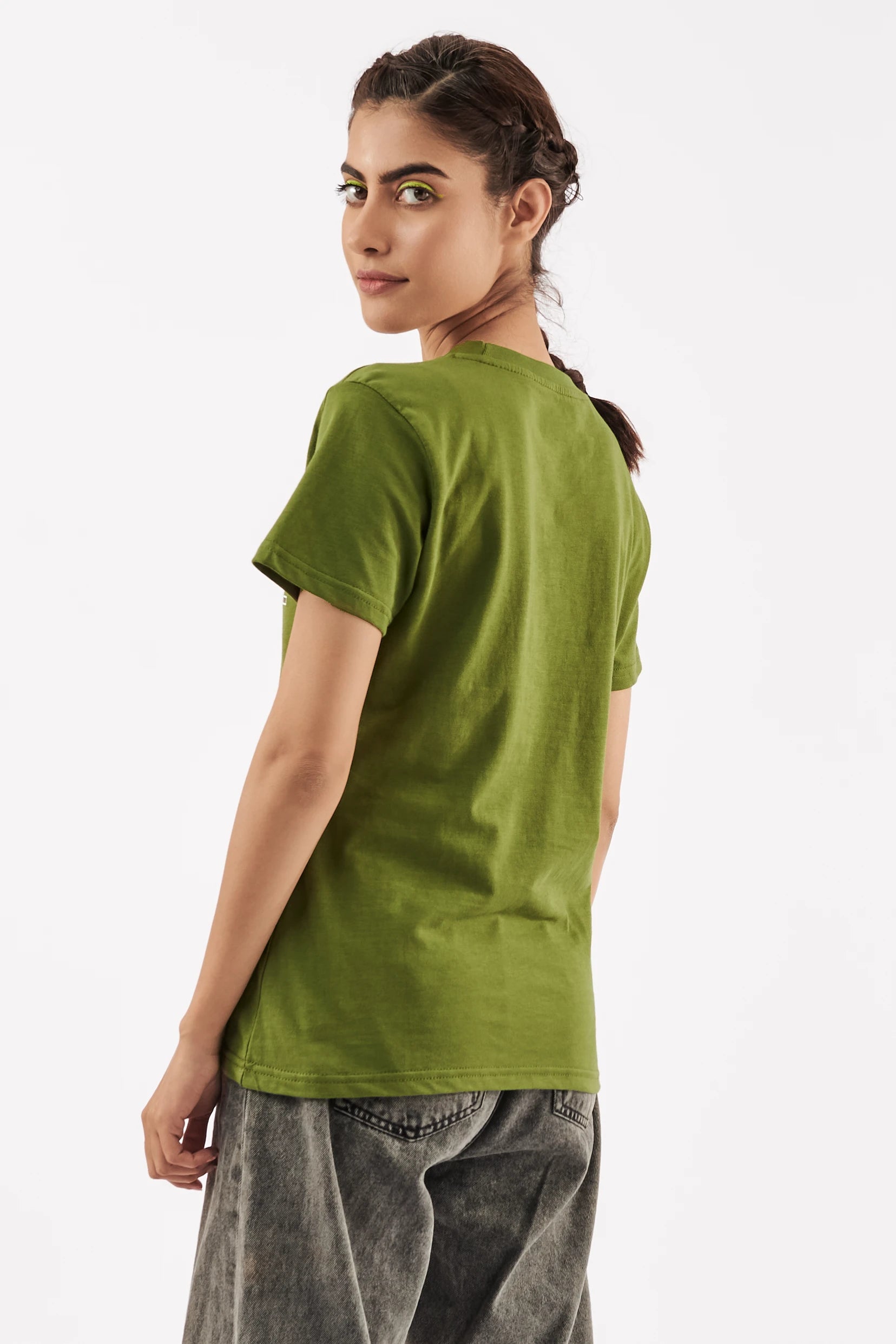 Women's Empowering T-Shirt Olive Green