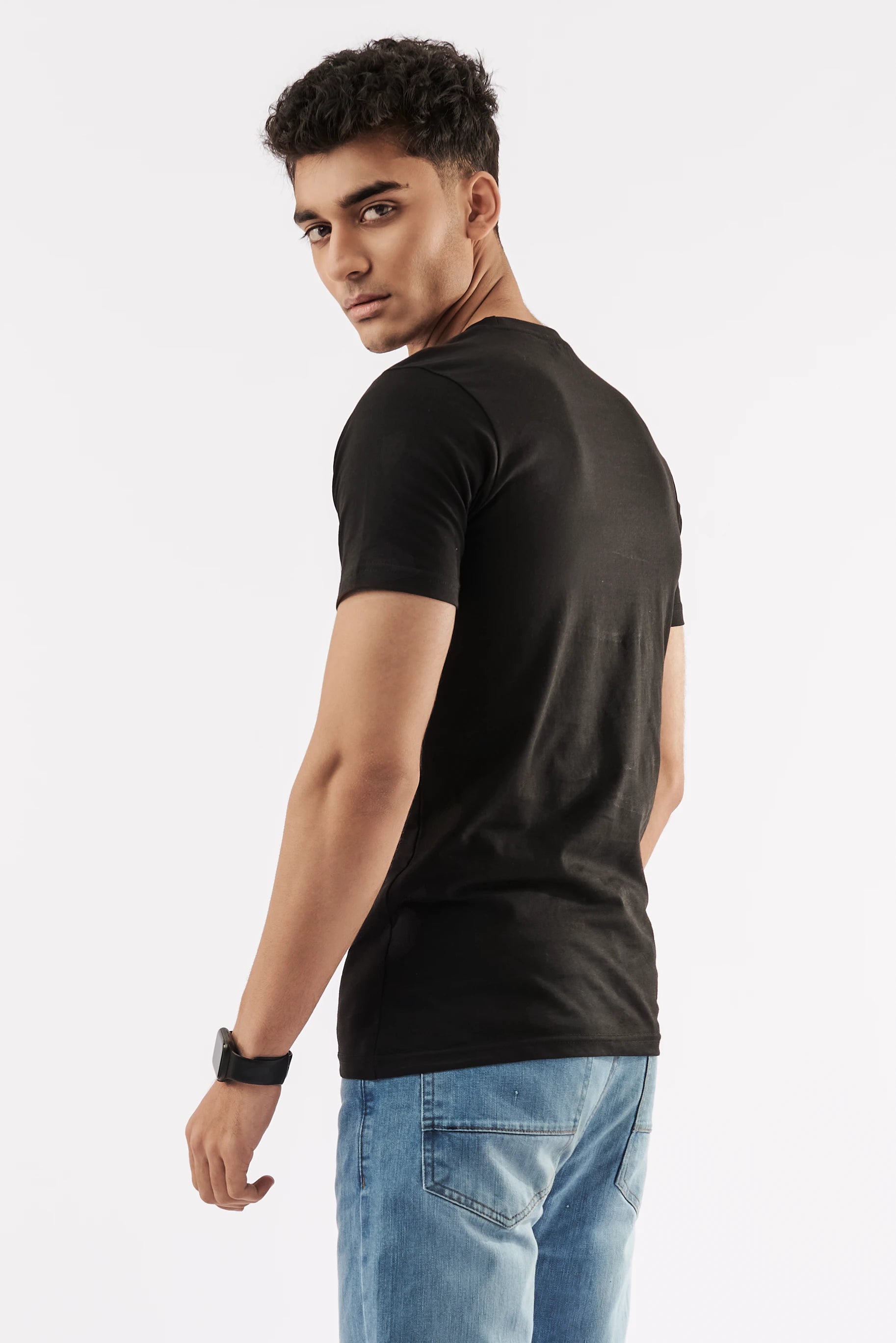 Men's Statement T-Shirt Black