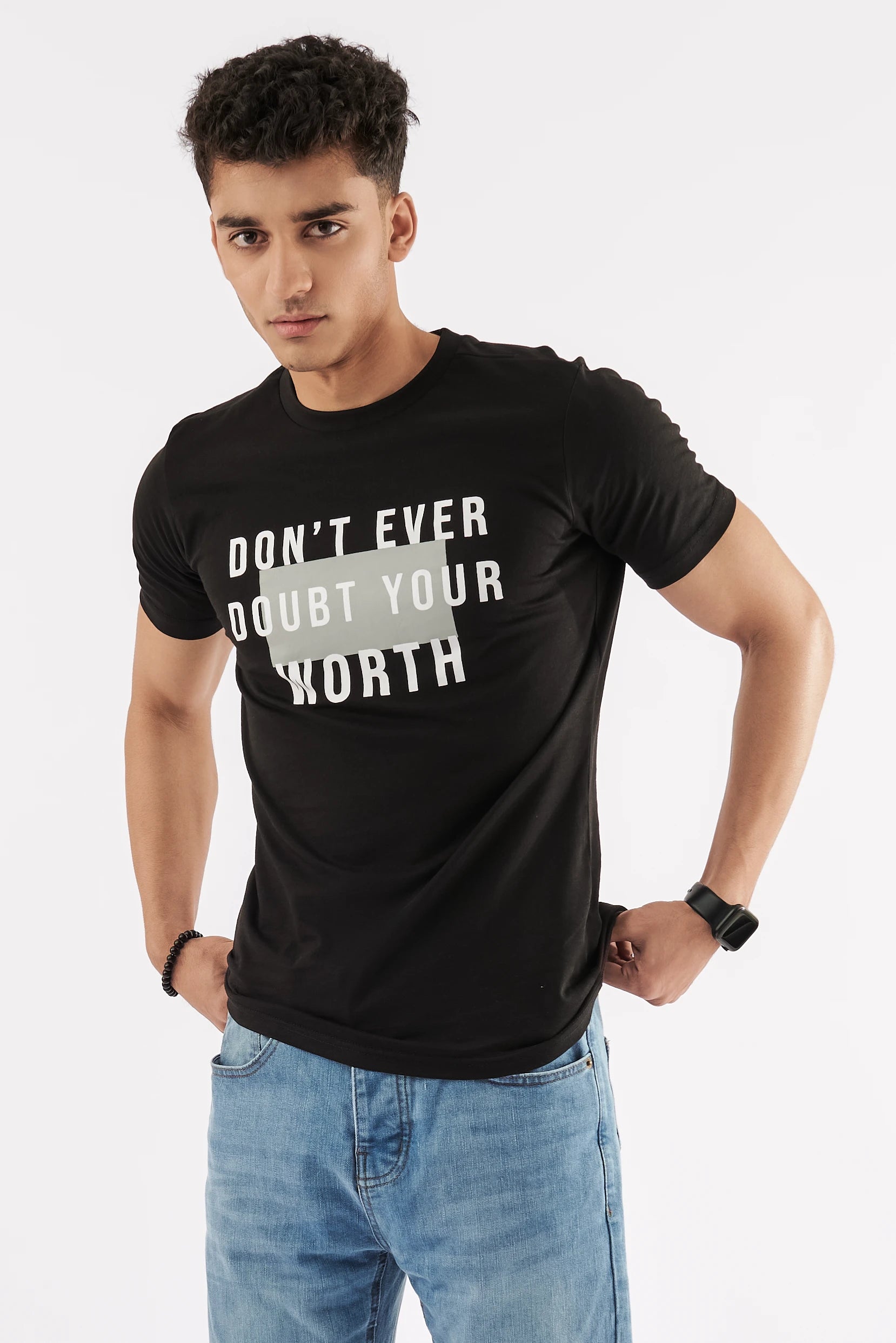 Men's Statement T-Shirt Black