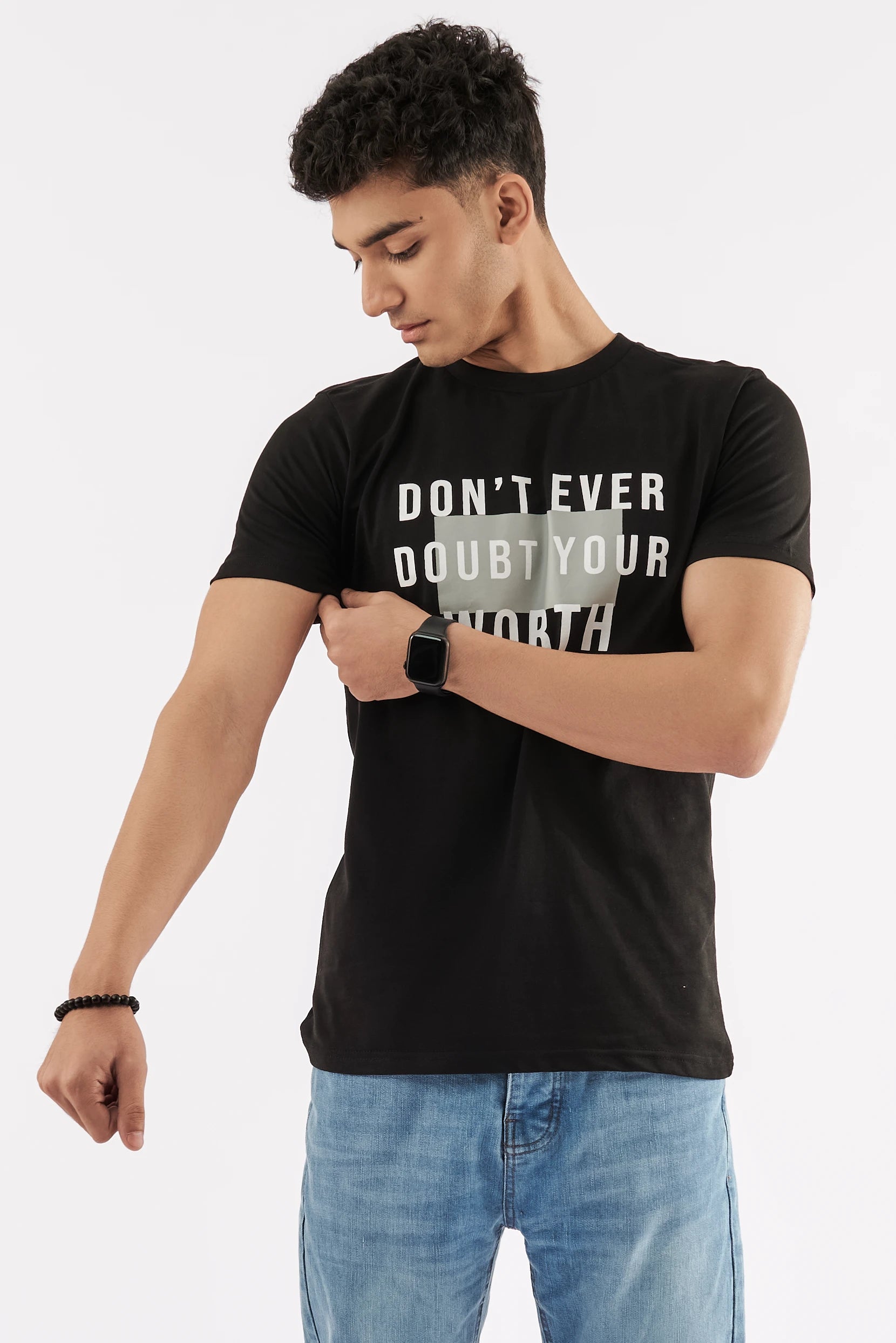 Men's Statement T-Shirt Black