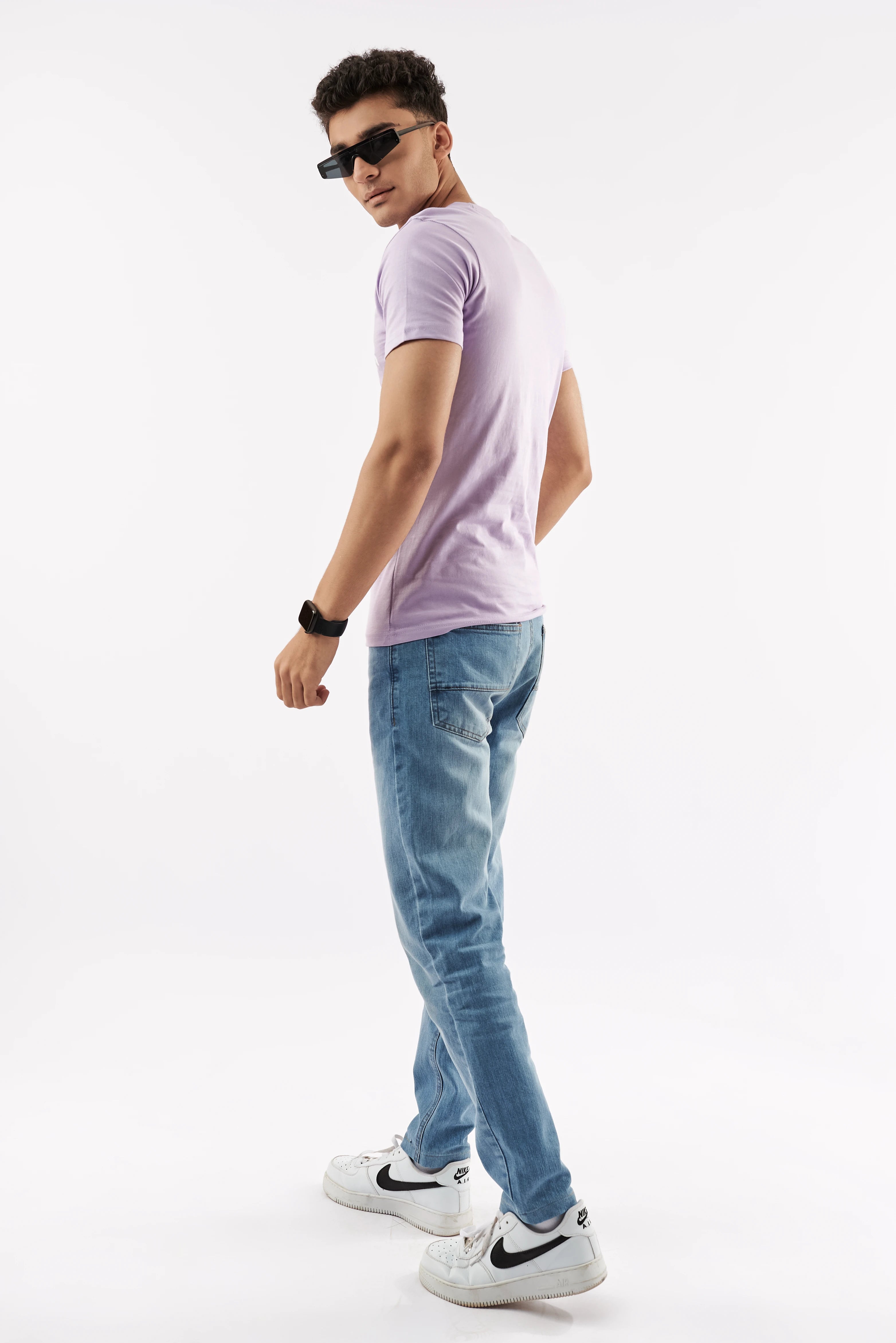 Men's Statement T-Shirt Purple