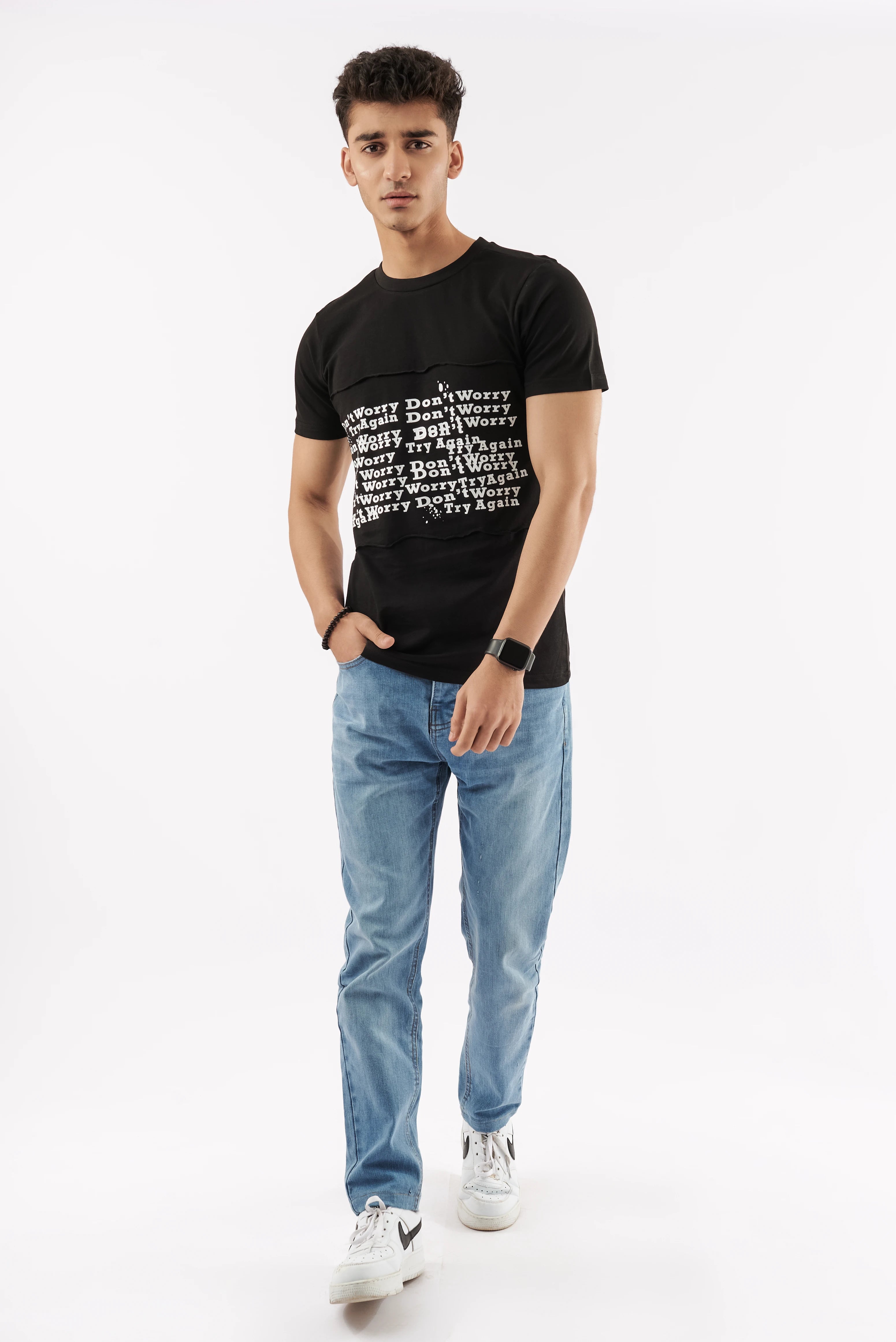 Men's Prompt Graphic T-Shirt Black