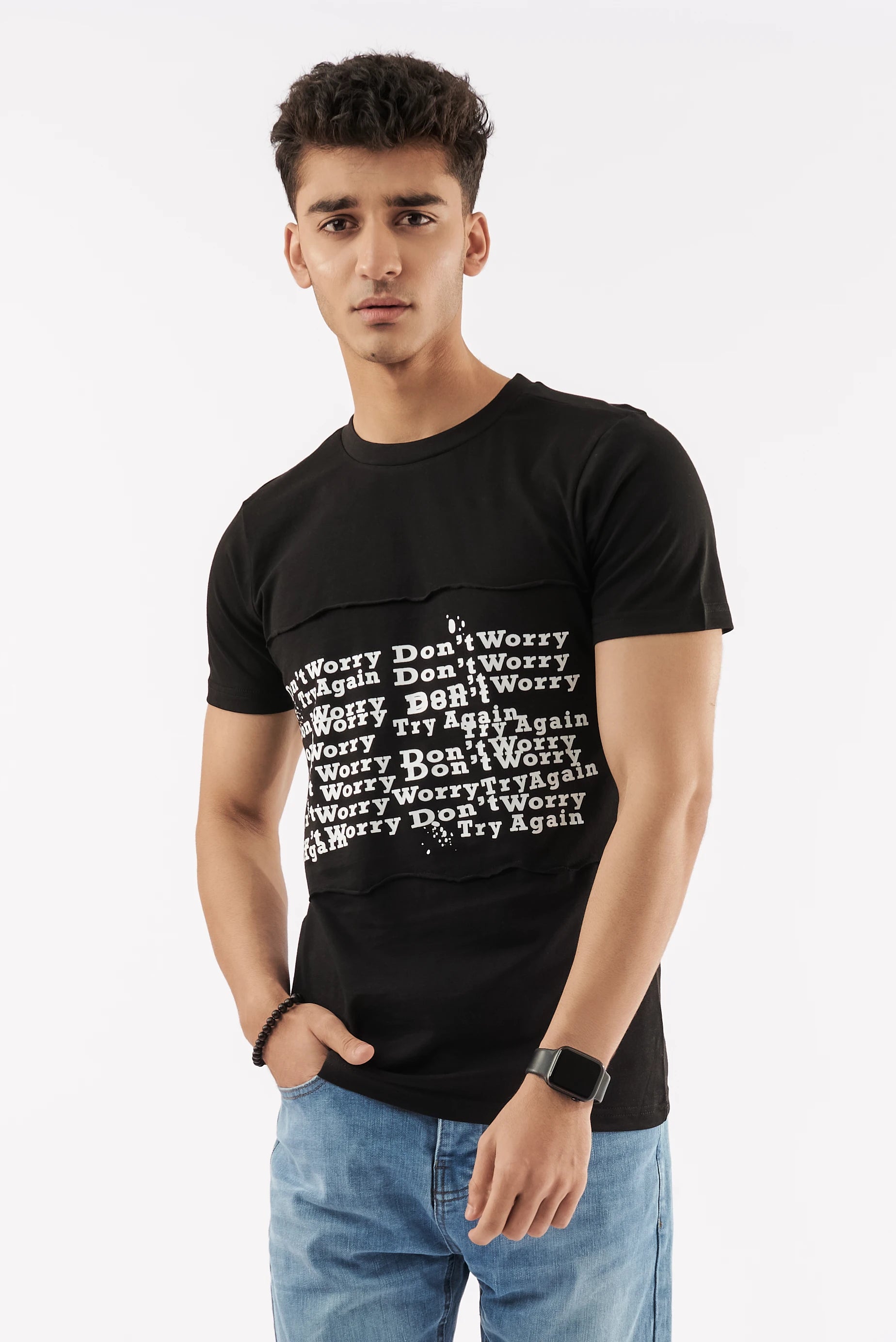 Men's Prompt Graphic T-Shirt Black