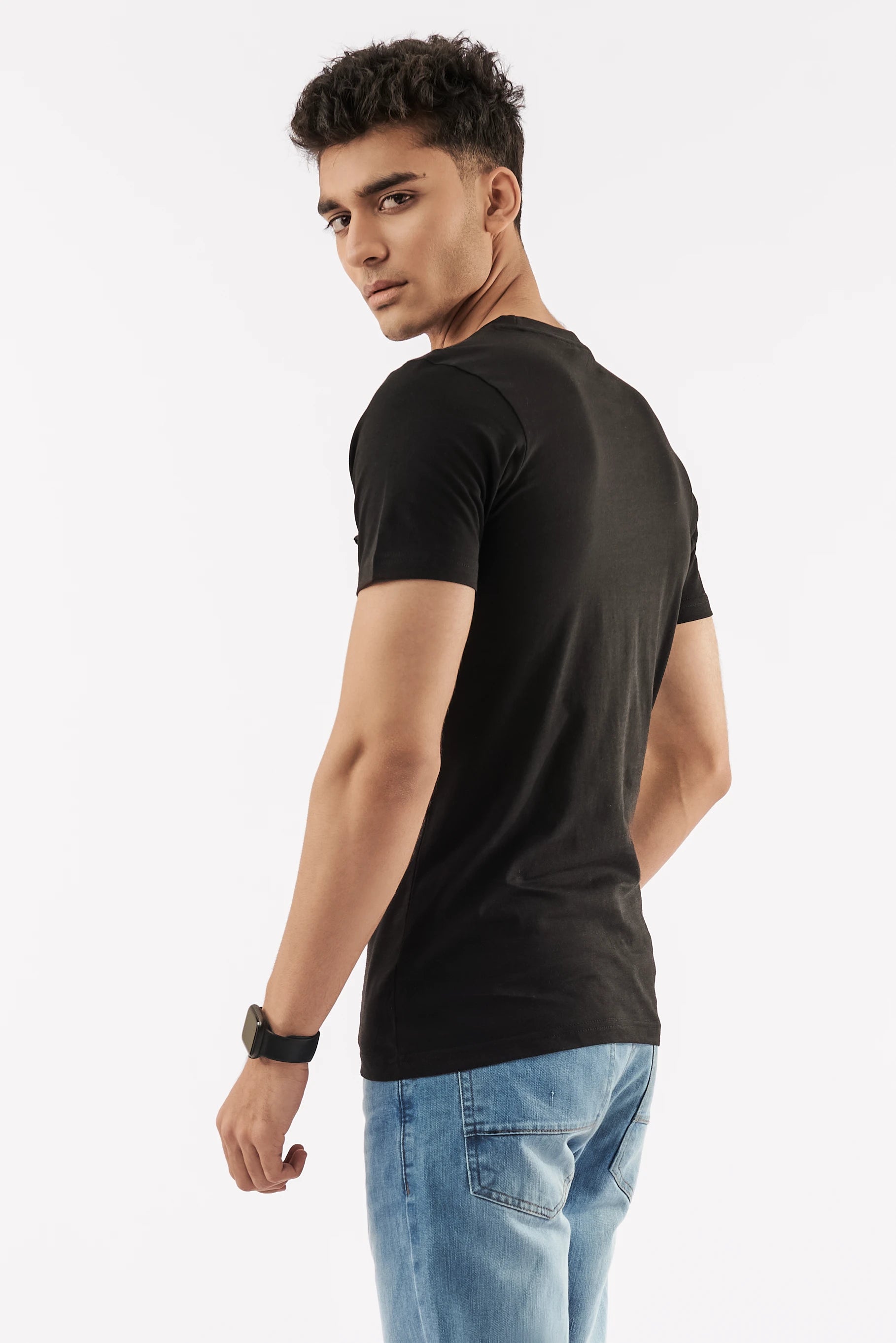 Men's Prompt Graphic T-Shirt Black