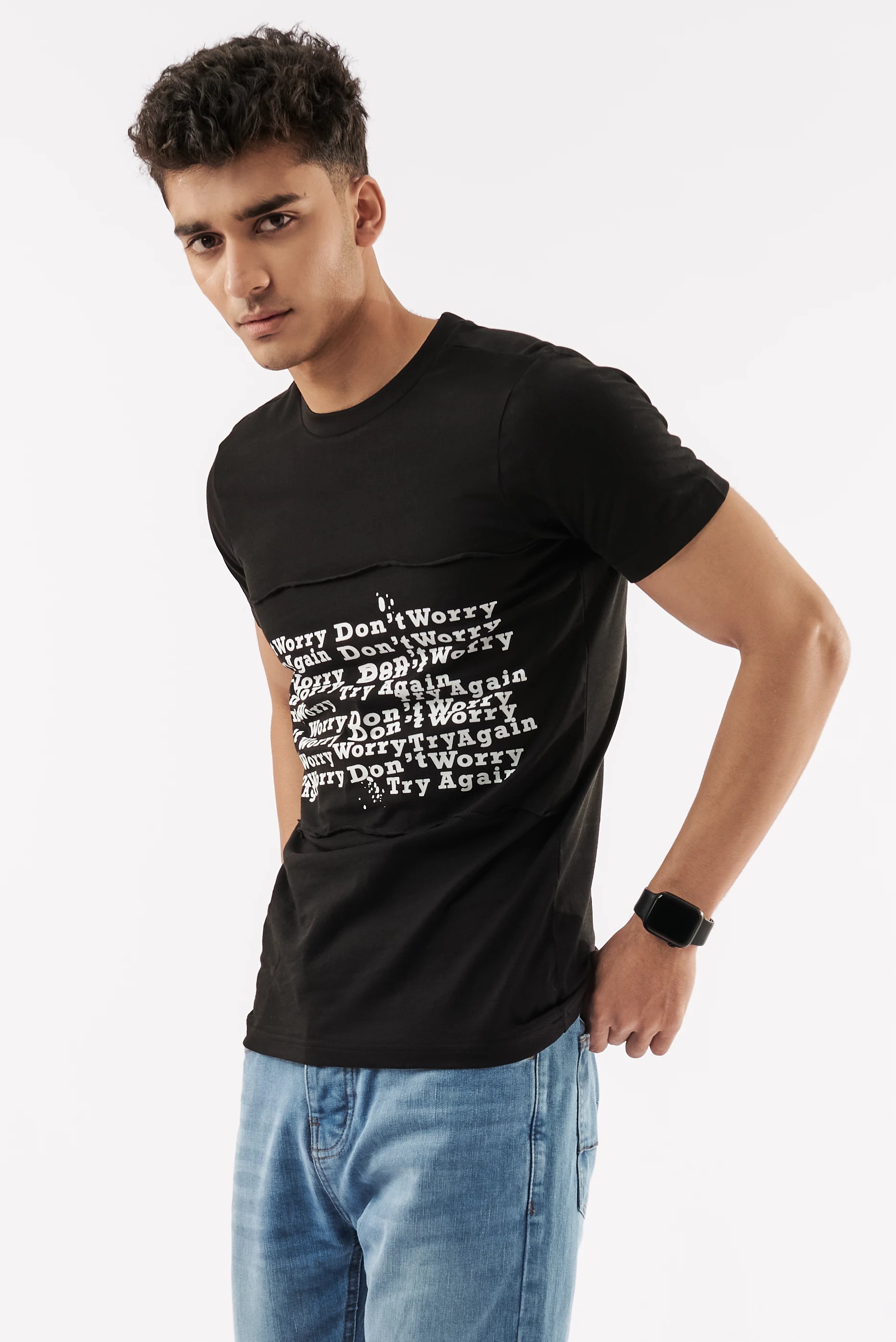 Men's Prompt Graphic T-Shirt Black