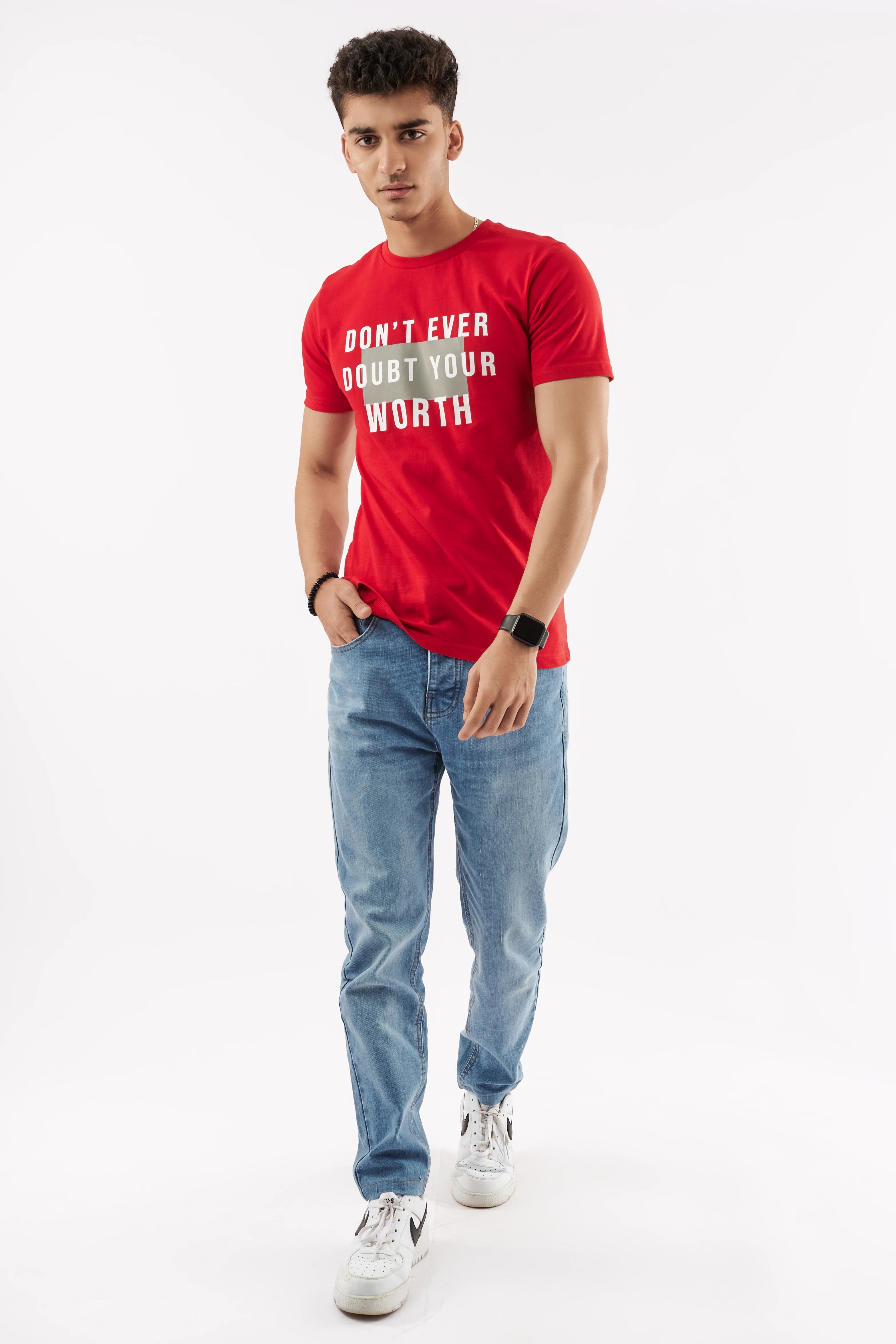 Men's Statement T-Shirt Red