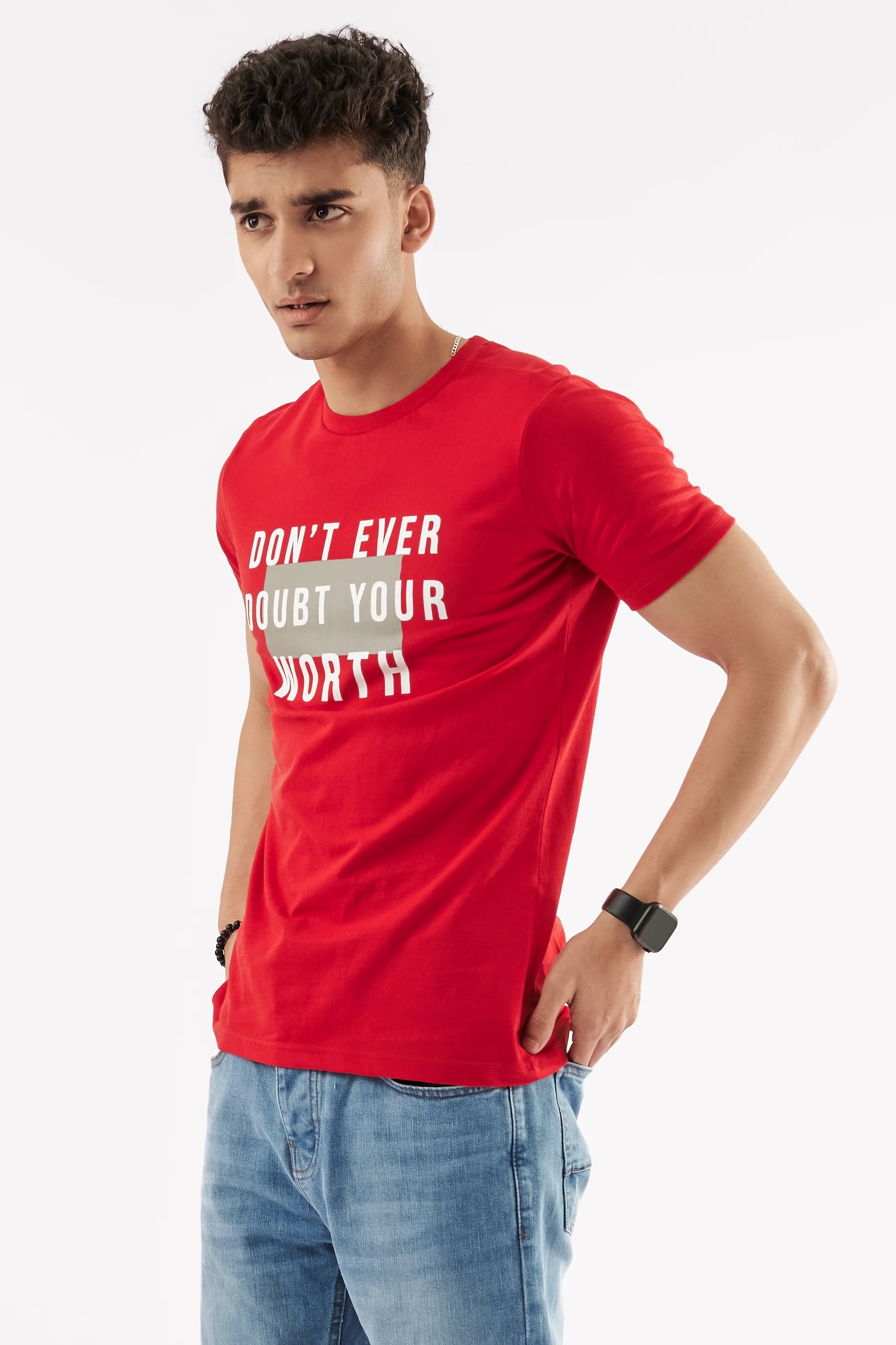 Men's Statement T-Shirt Red