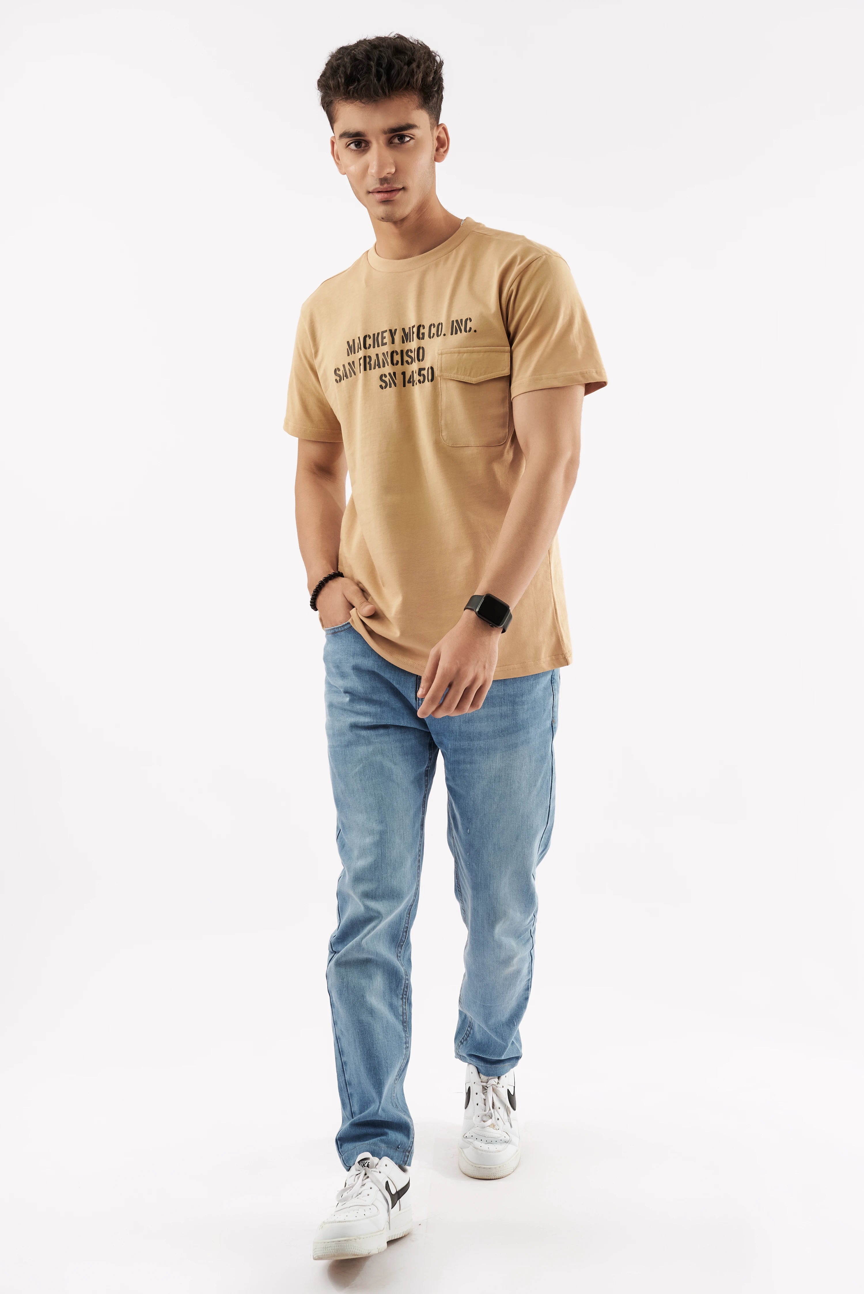 Men's Pocket T-Shirt Sand