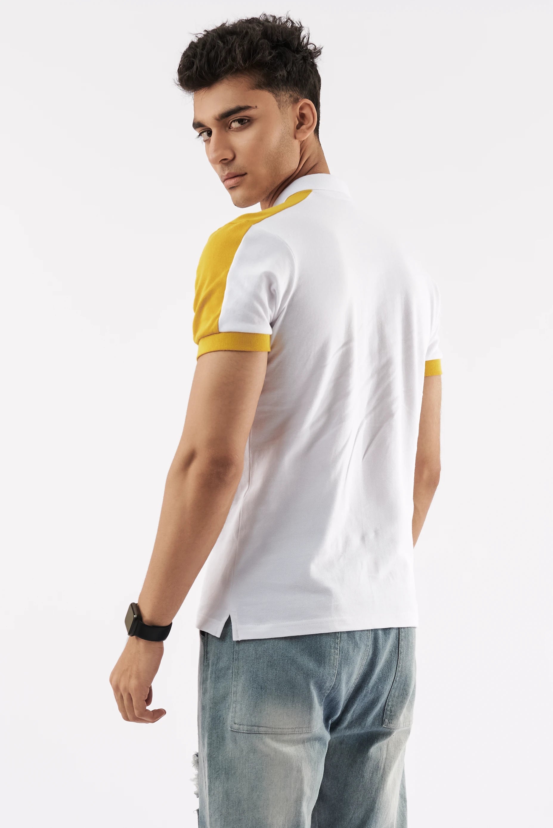 Men's Performance Polo Shirt White