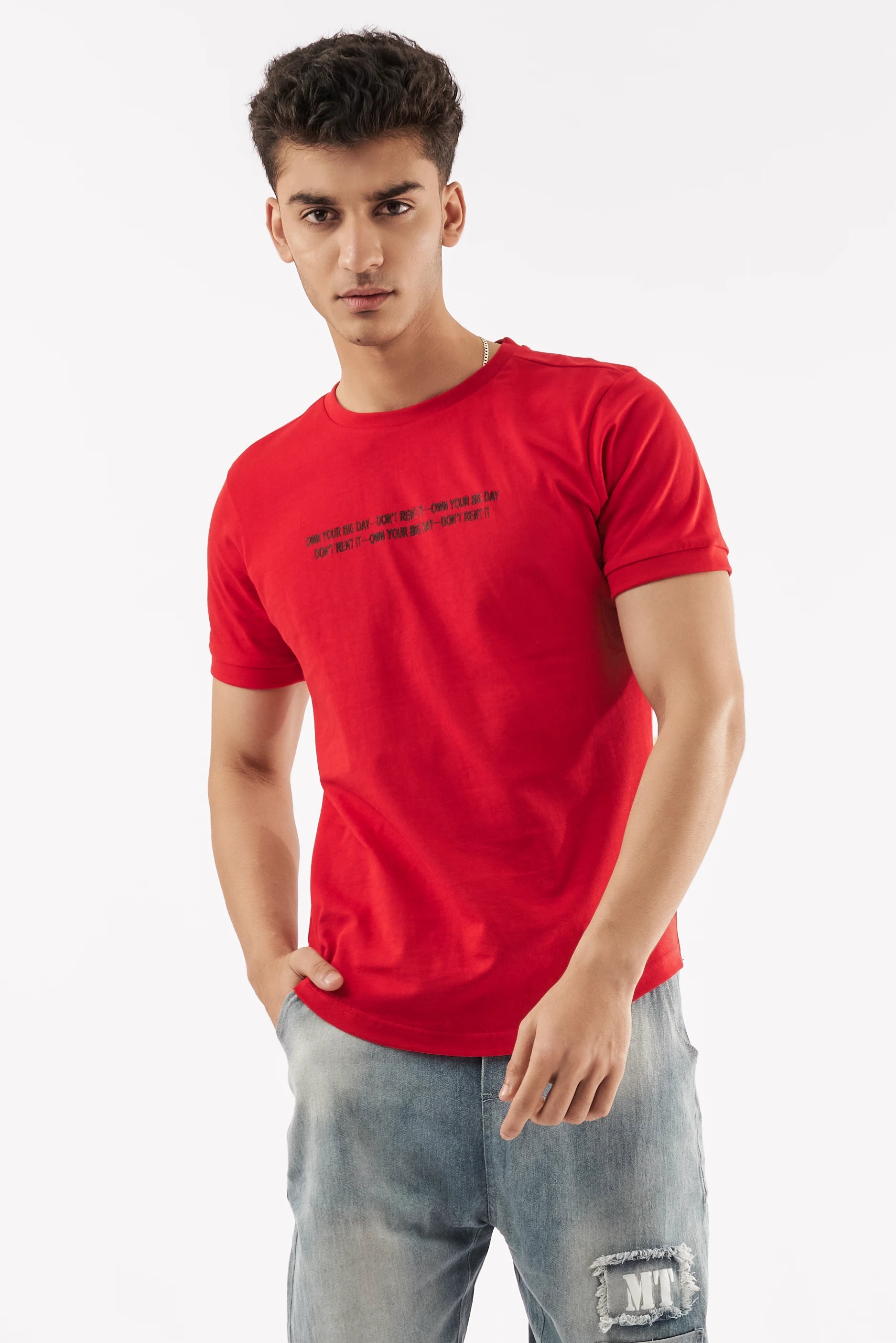 Men's Short-Sleeve T-Shirt Red