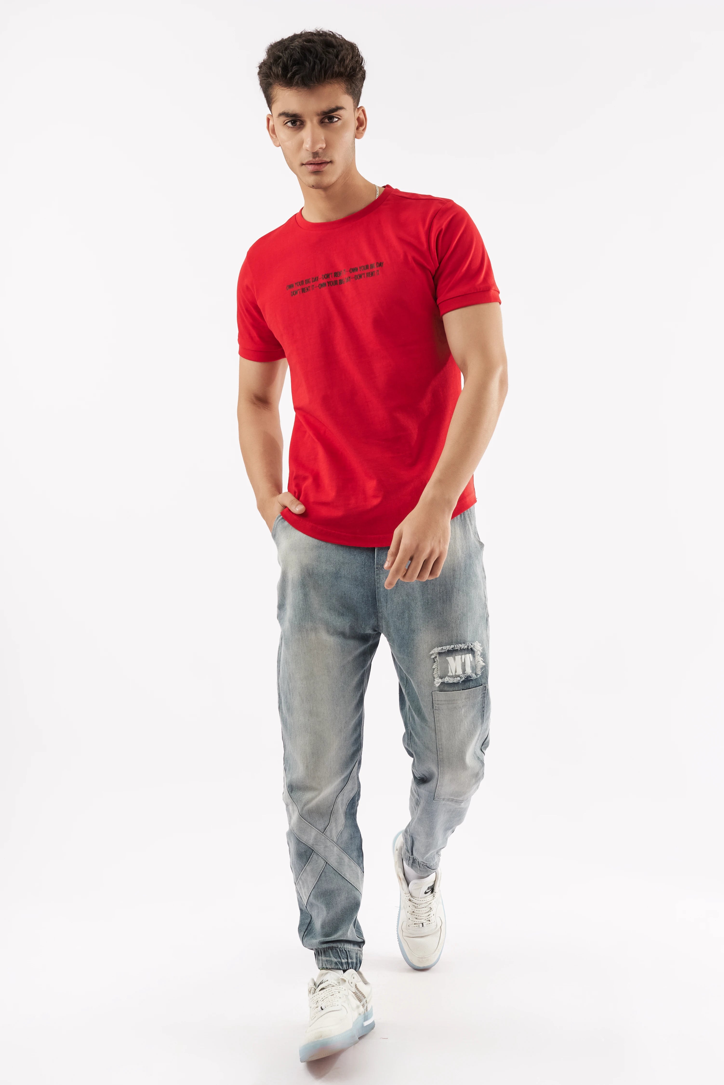 Men's Short-Sleeve T-Shirt Red