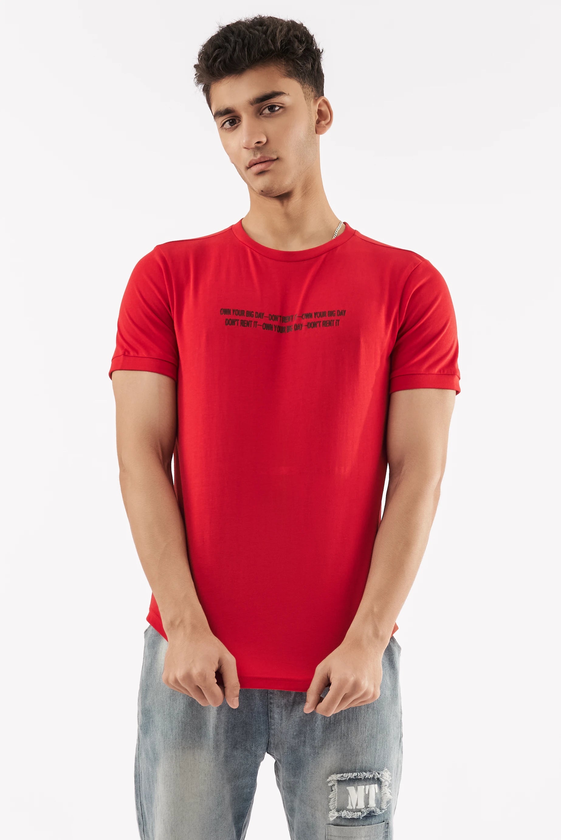 Men's Short-Sleeve T-Shirt Red