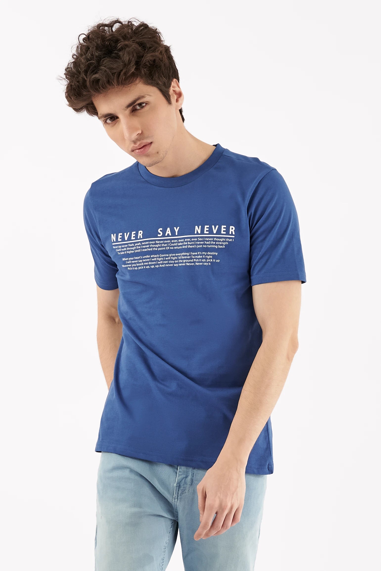 Men's JB Graphic T-Shirt Royal Blue