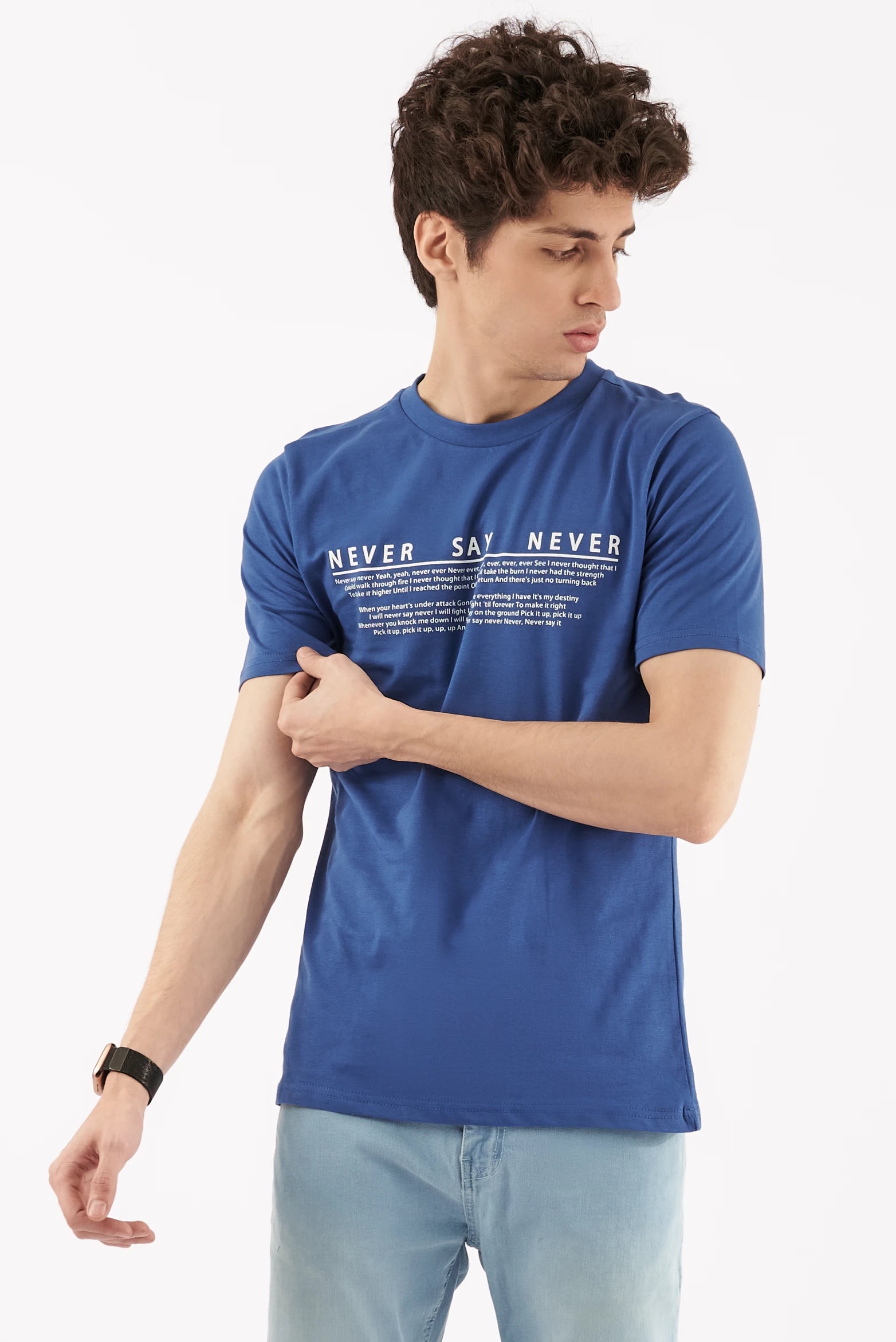 Men's JB Graphic T-Shirt Royal Blue