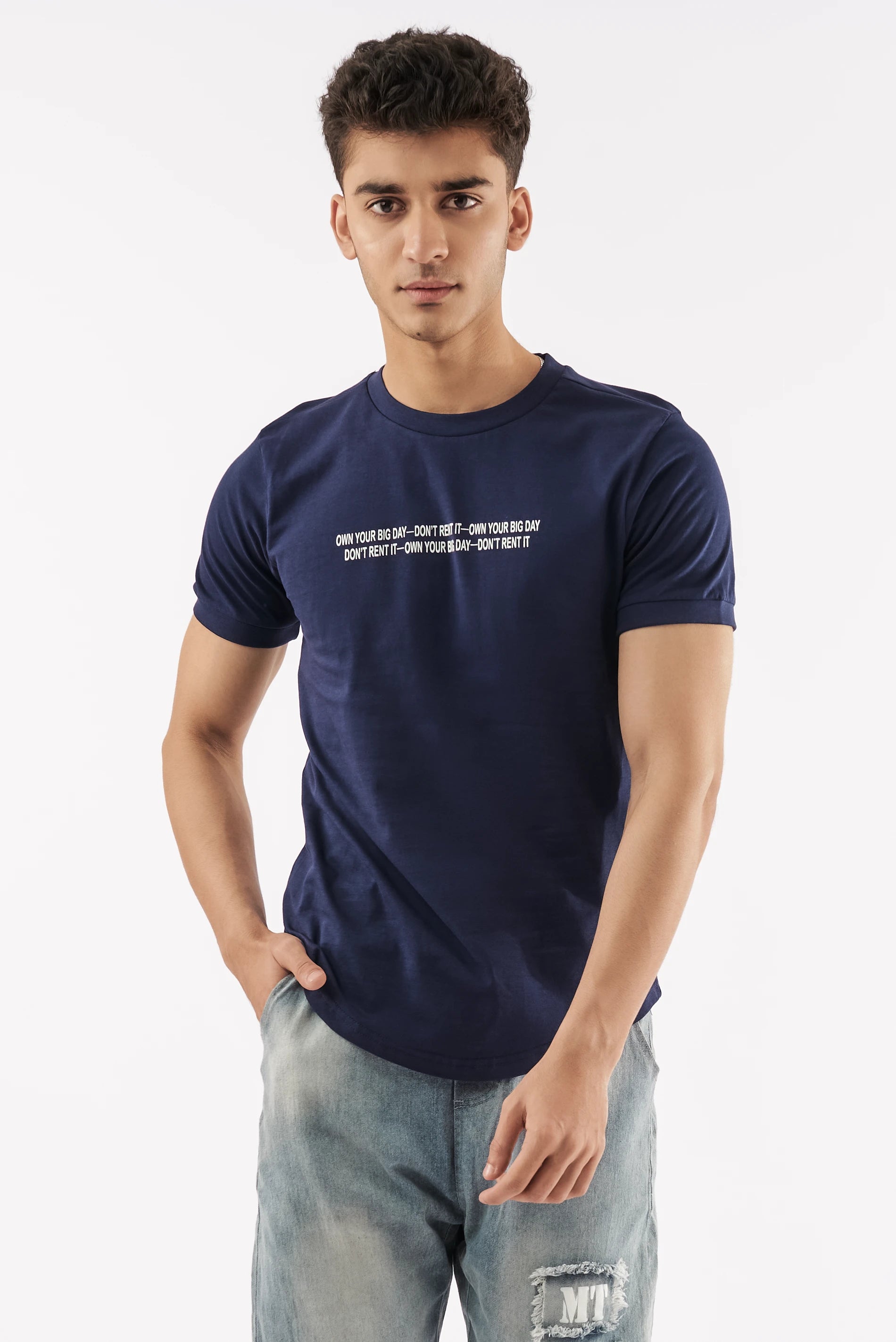 Men's Short-Sleeve T-Shirt Navy