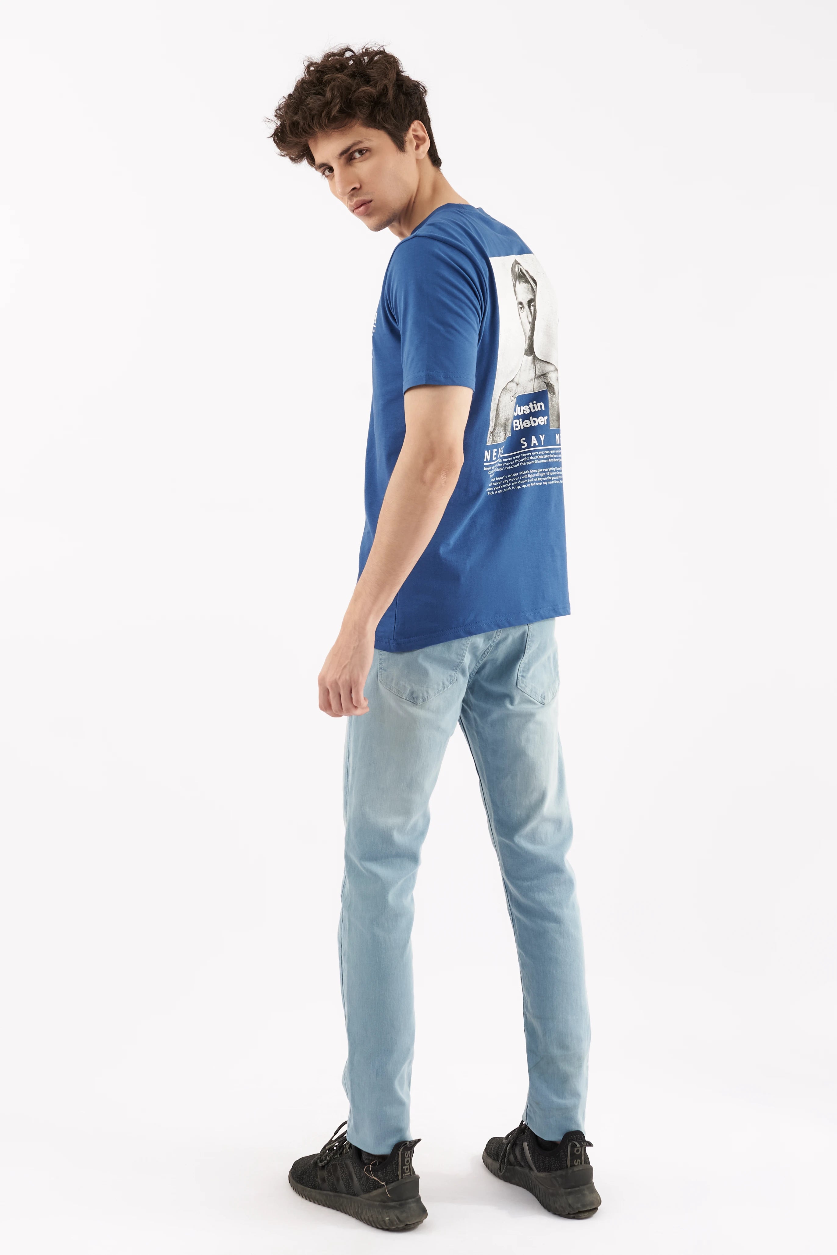 Men's JB Graphic T-Shirt Royal Blue