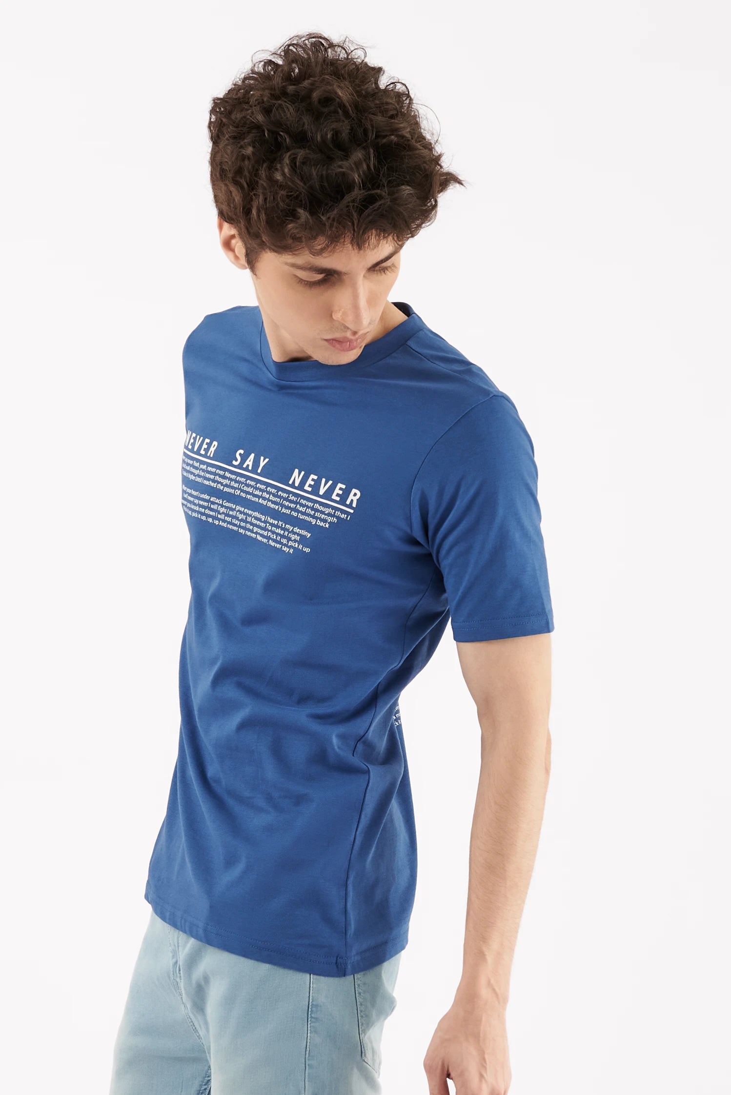 Men's JB Graphic T-Shirt Royal Blue