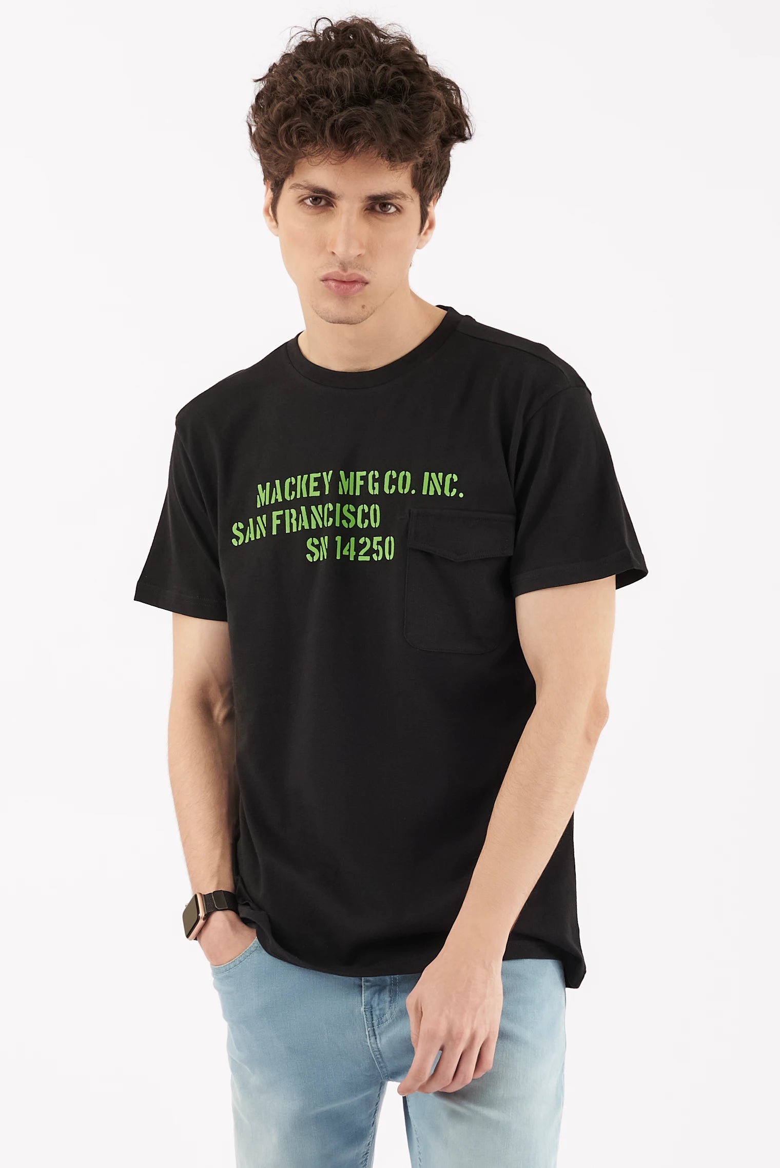 Men's Pocket T-Shirt Black