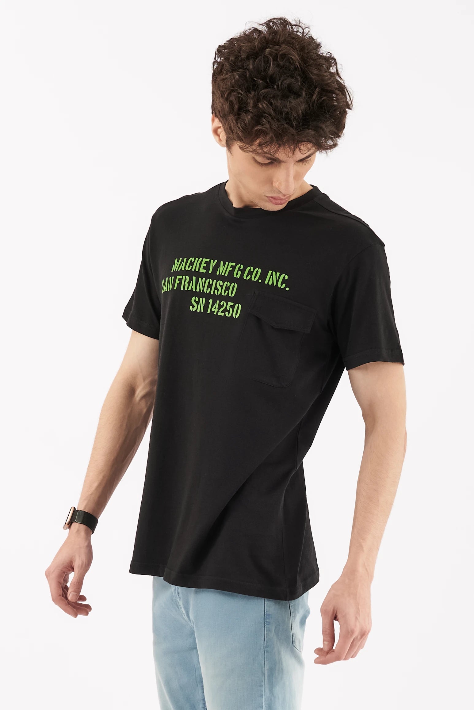 Men's Pocket T-Shirt Black