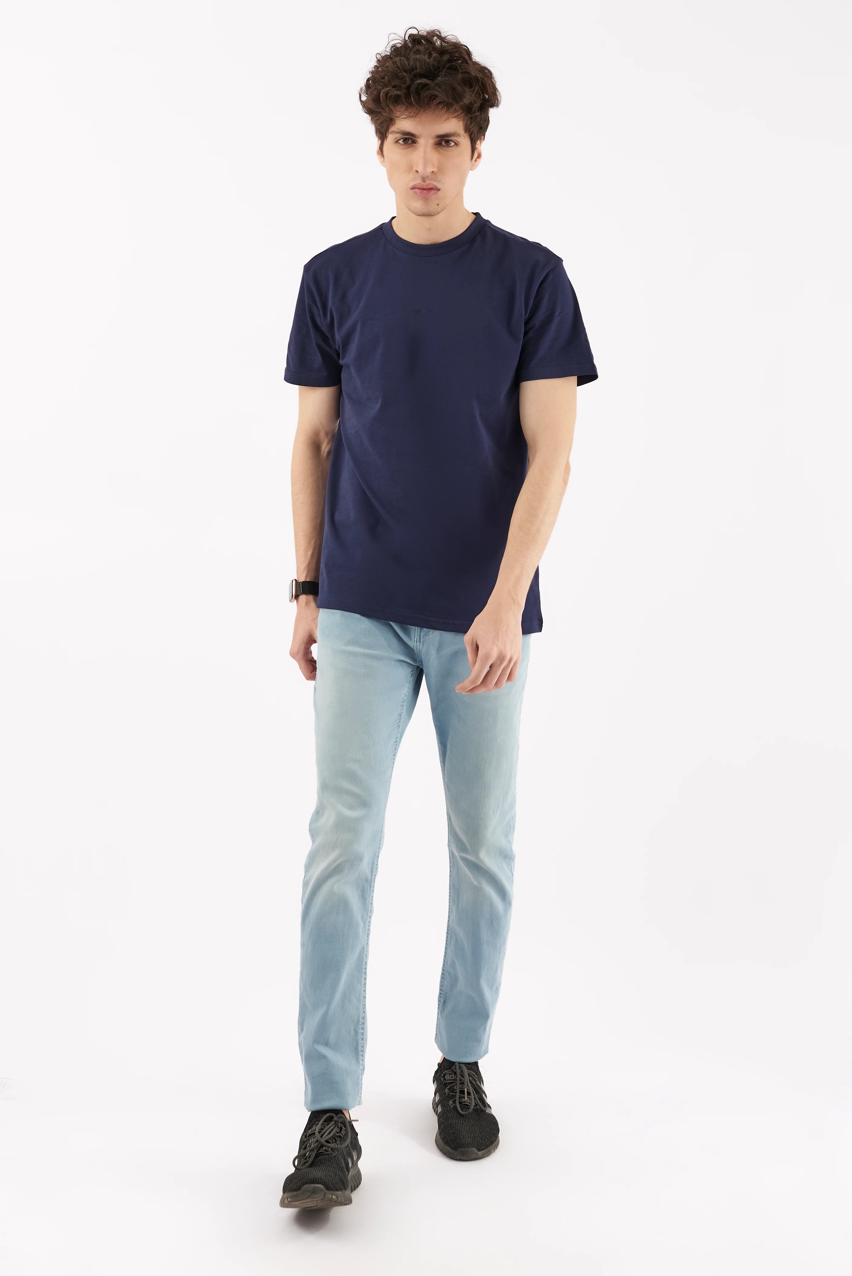 Men's Forbearance Graphic T-Shirt Blue