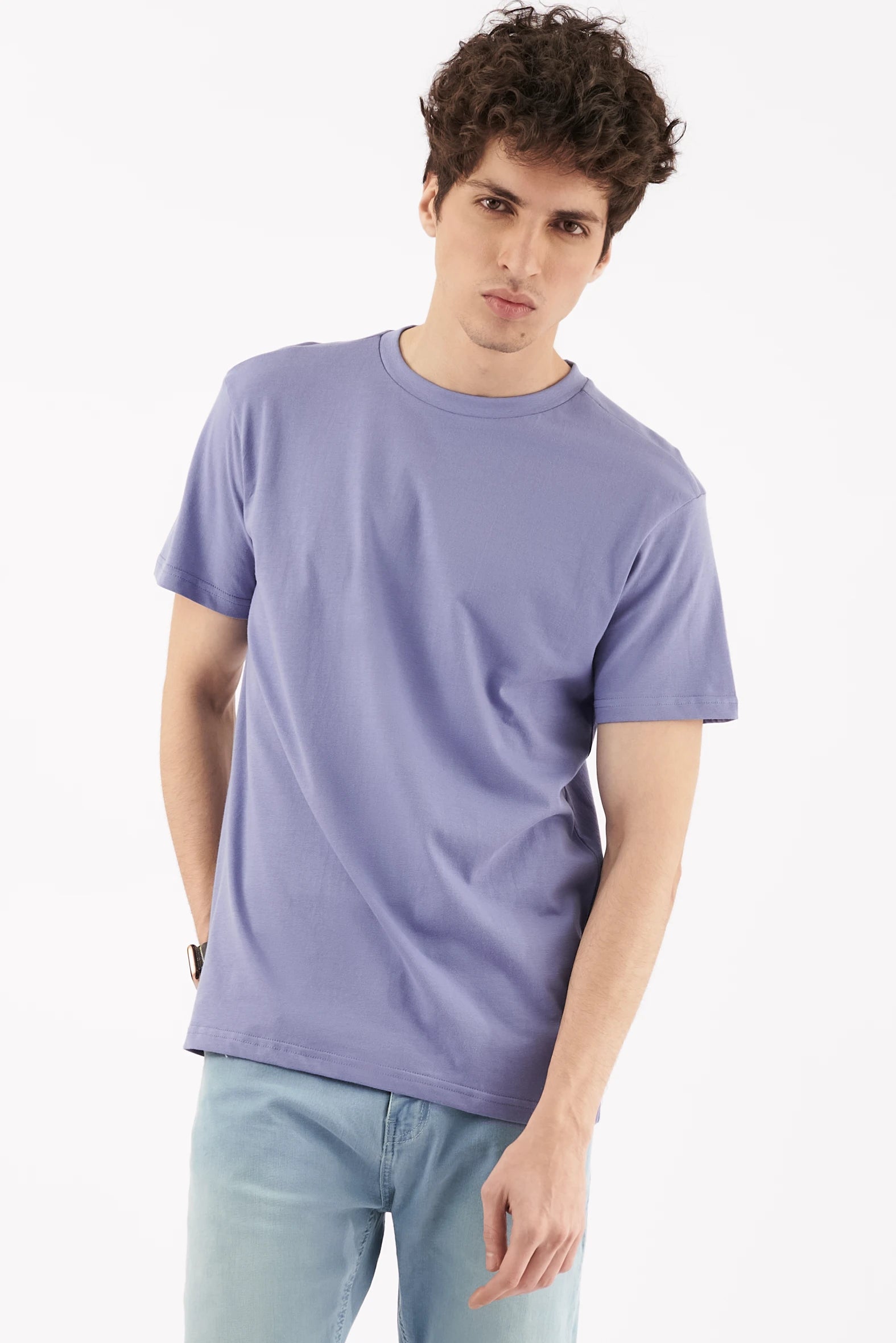 Men's Forbearance Graphic T-Shirt Ice Blue