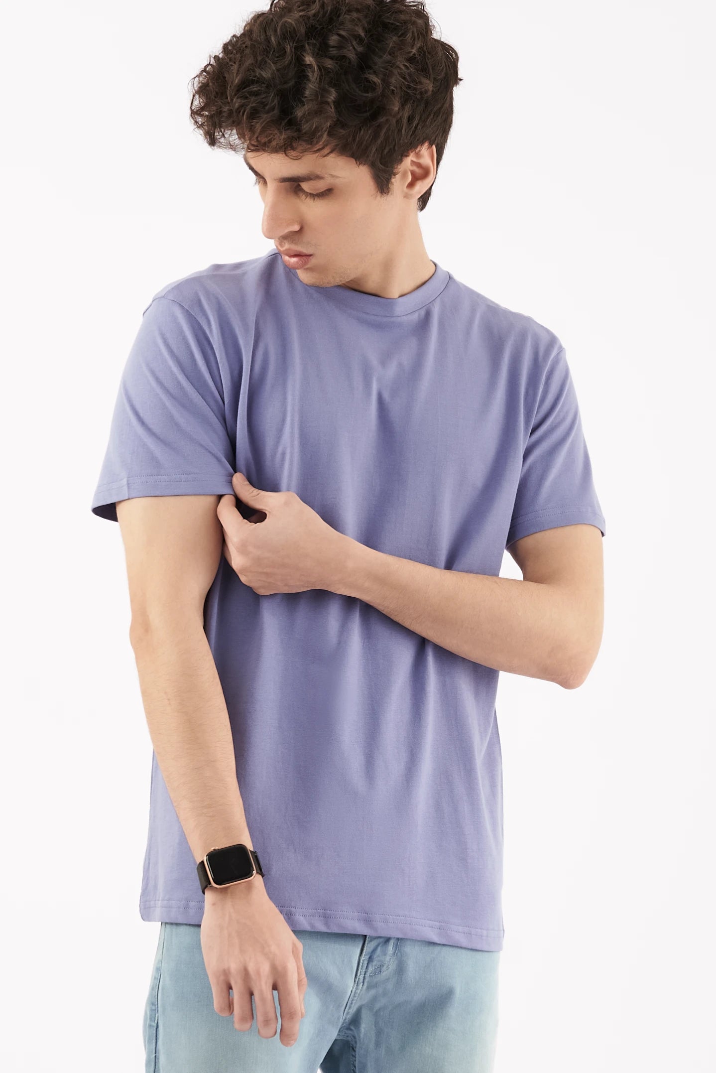 Men's Forbearance Graphic T-Shirt Ice Blue
