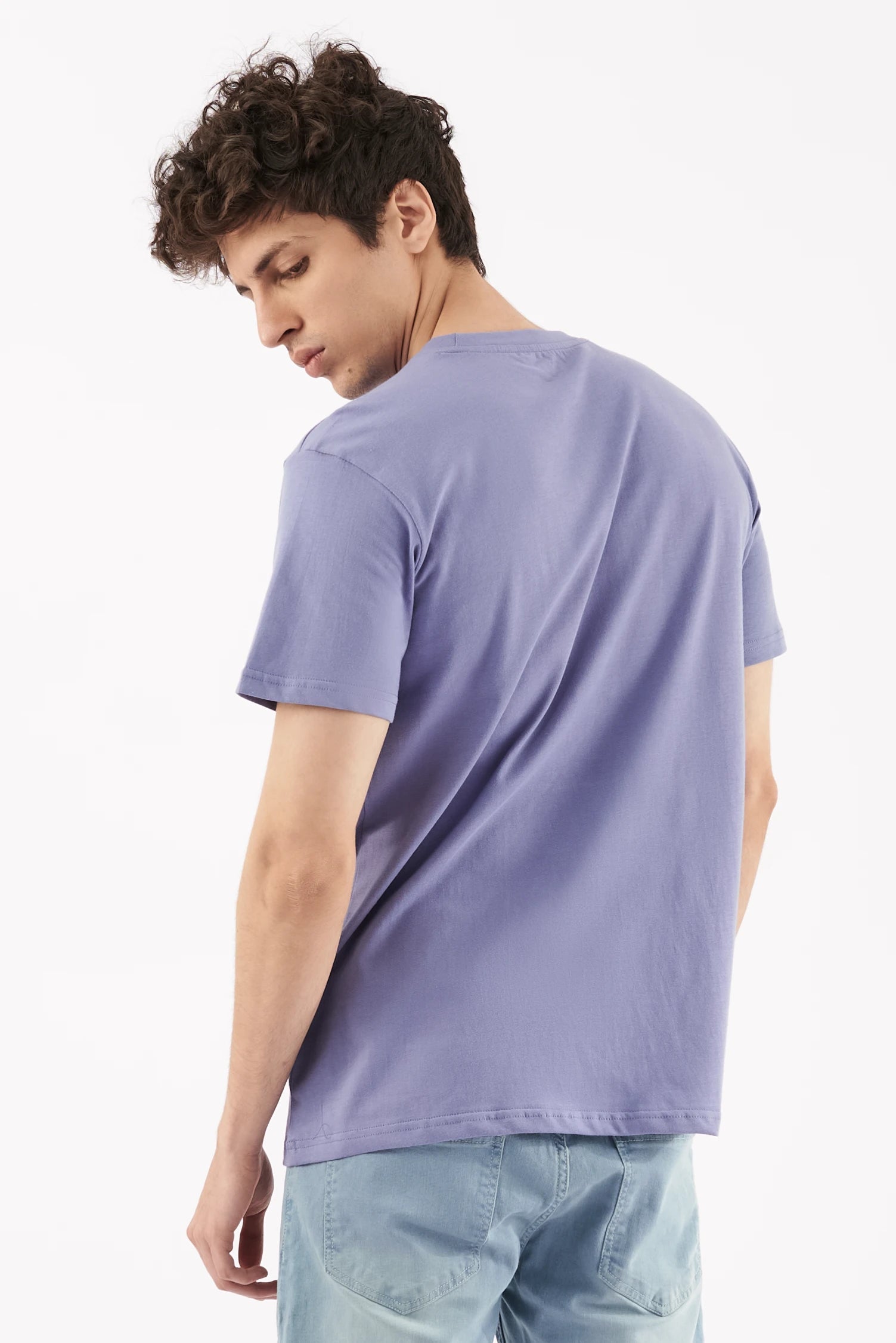 Men's Forbearance Graphic T-Shirt Ice Blue