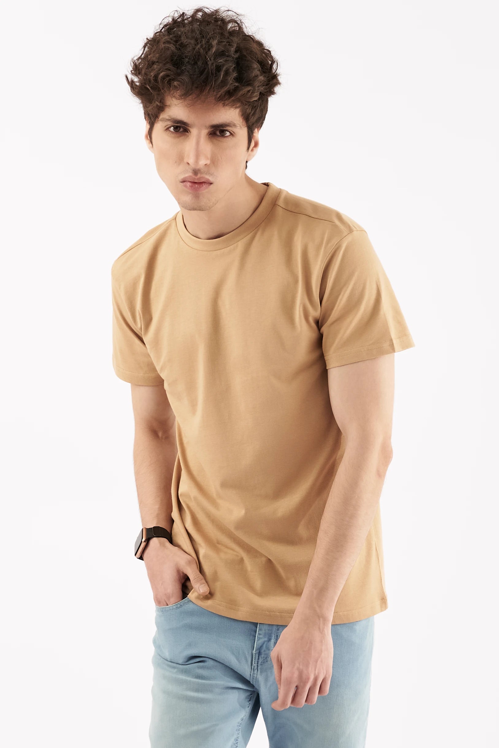 Men's Forbearance Graphic T-Shirt Sand