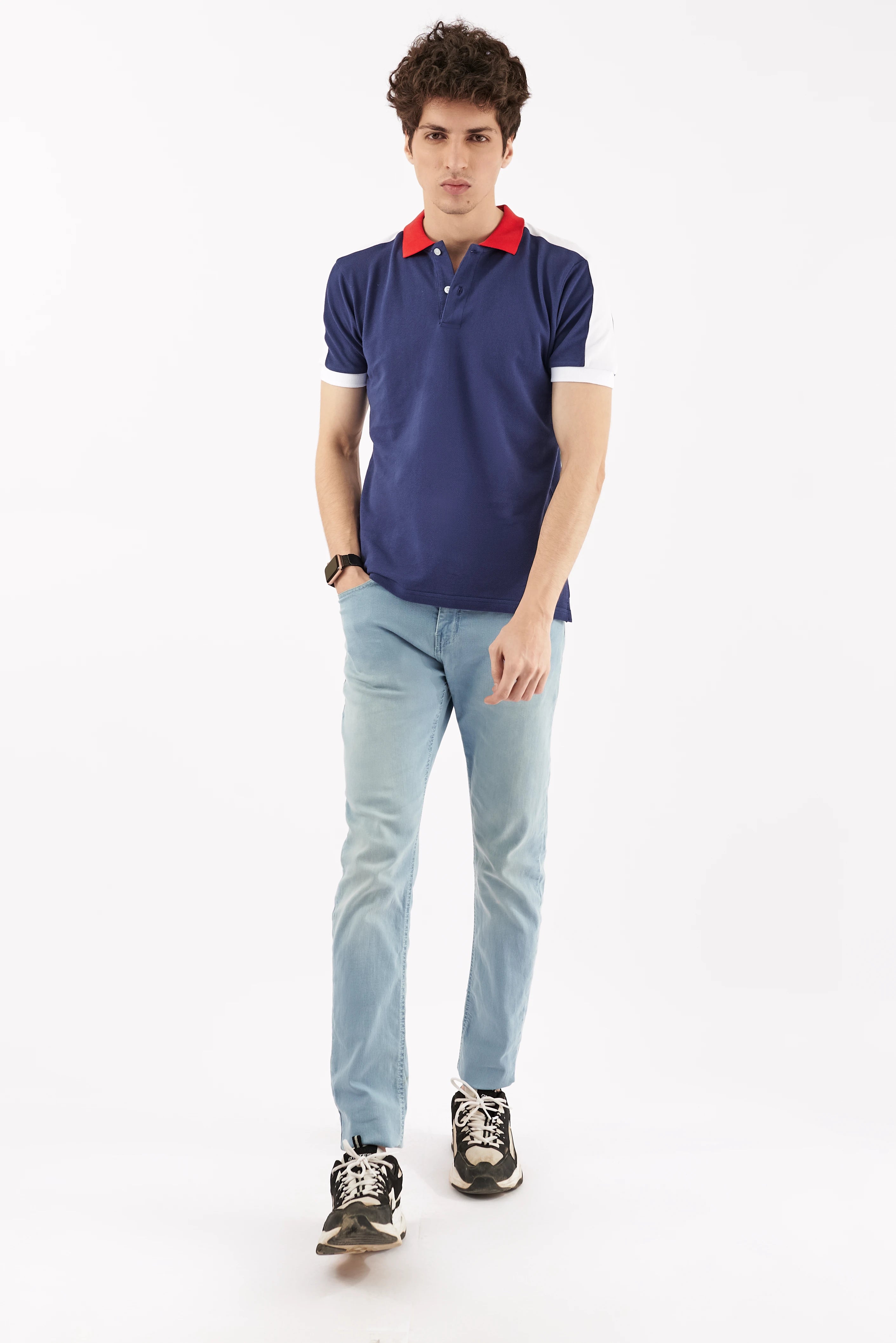 Men's Performance Polo Shirt Navy