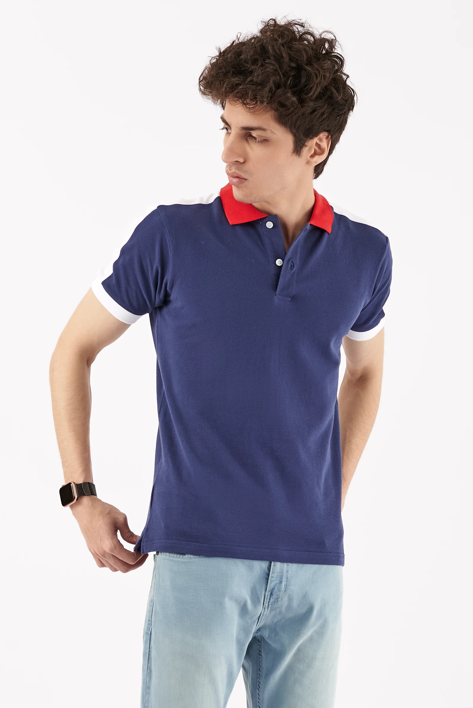 Men's Performance Polo Shirt Navy