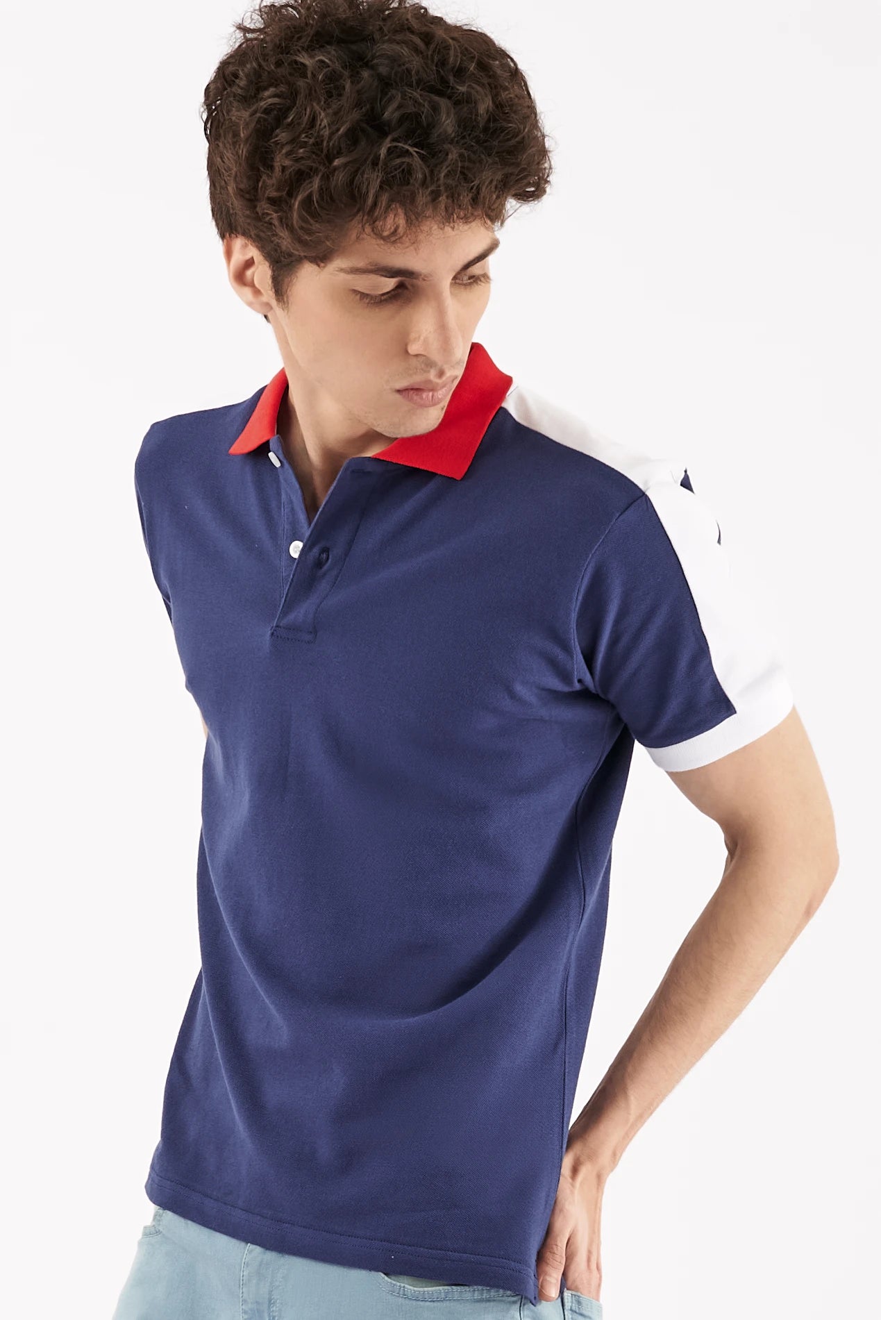 Men's Performance Polo Shirt Navy