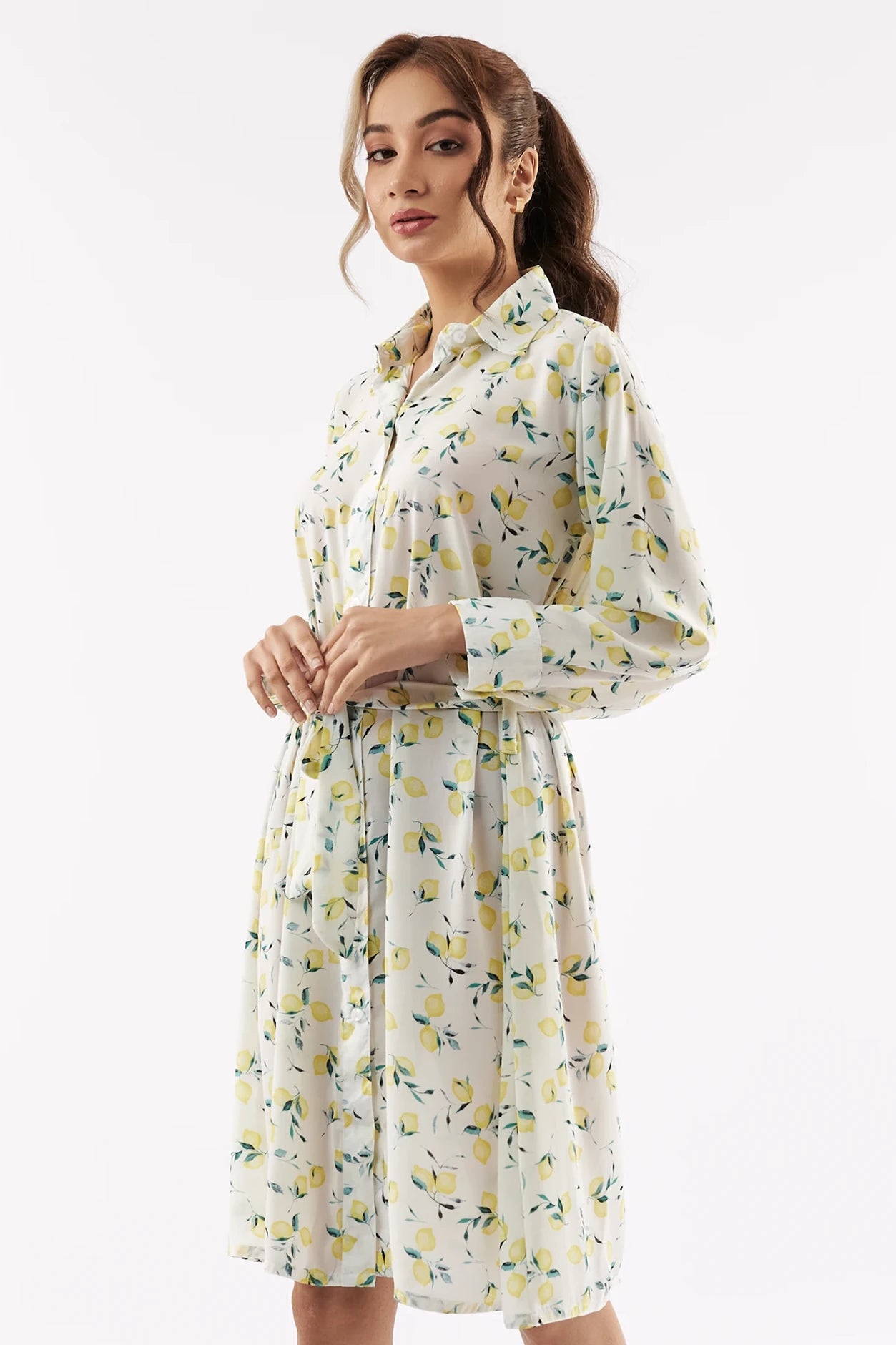 Women's Floral Print Long Dress