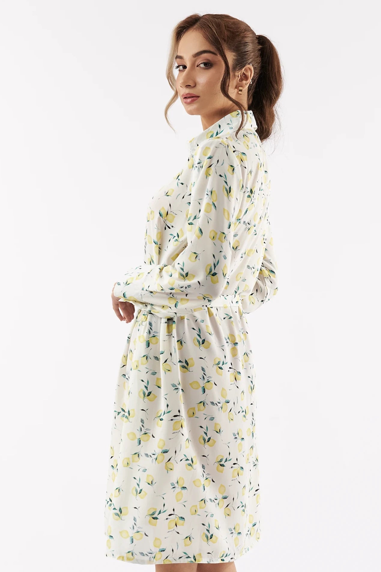 Women's Floral Print Long Dress