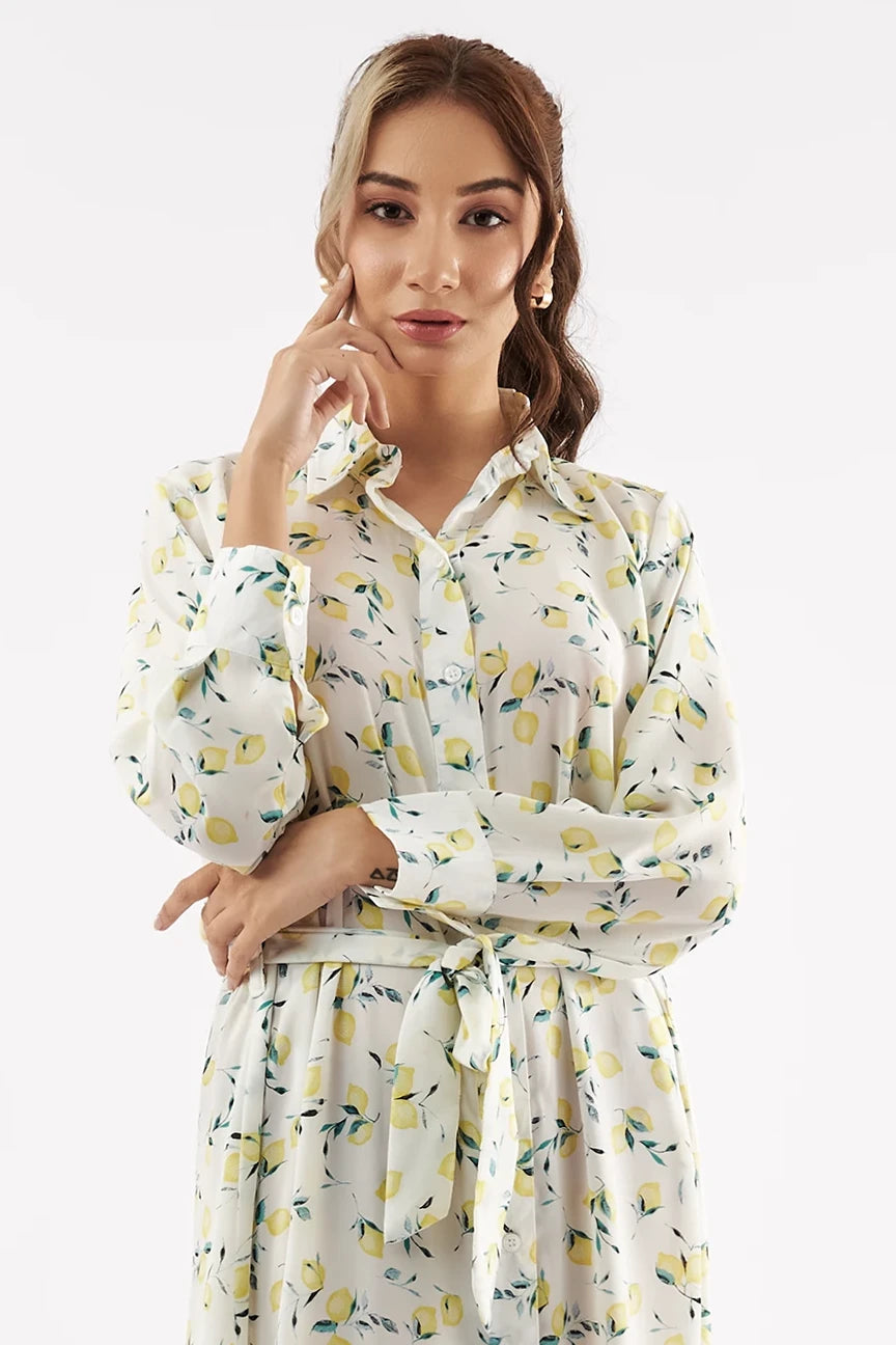 Women's Floral Print Long Dress