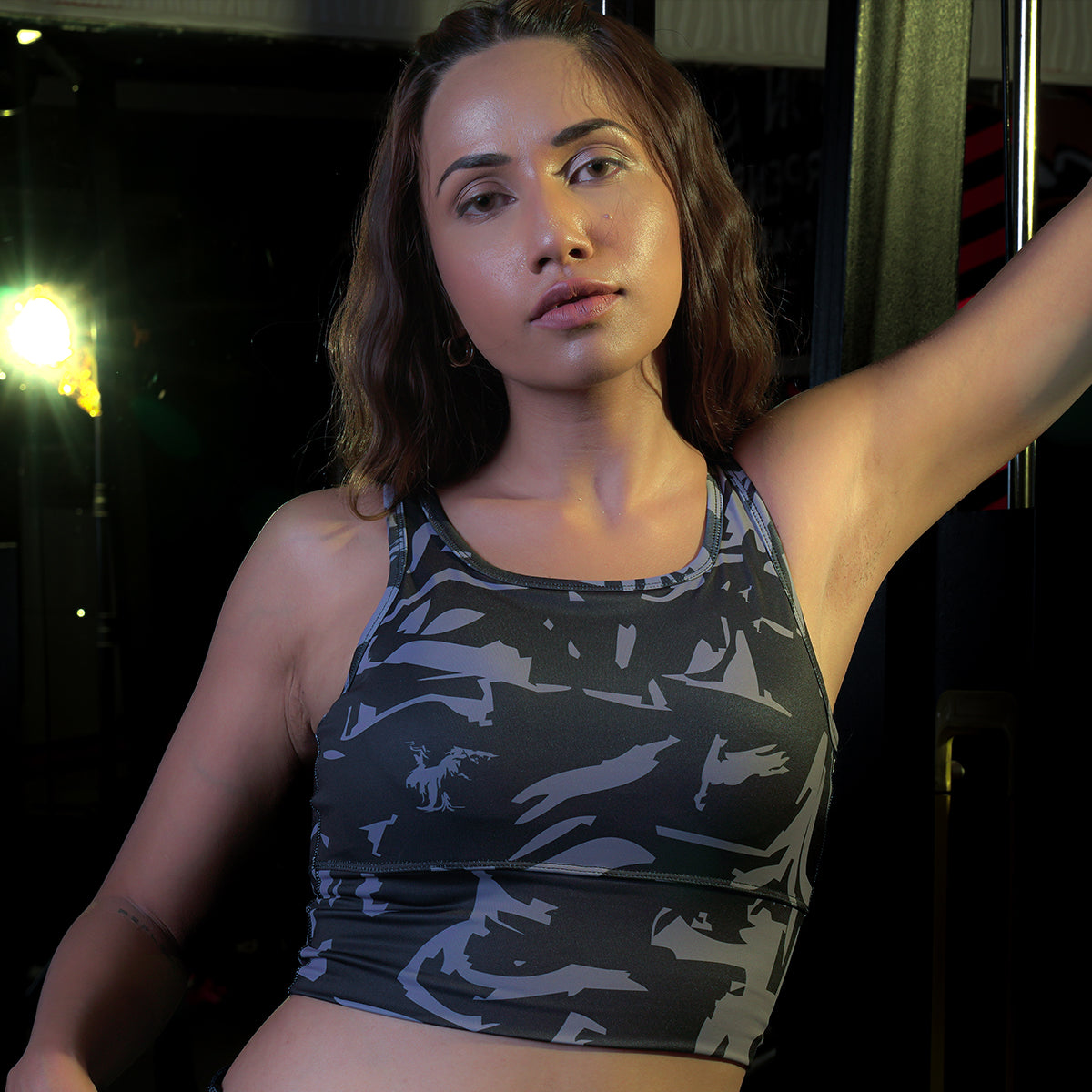 ENHANCE CAMO SPORTS BRA